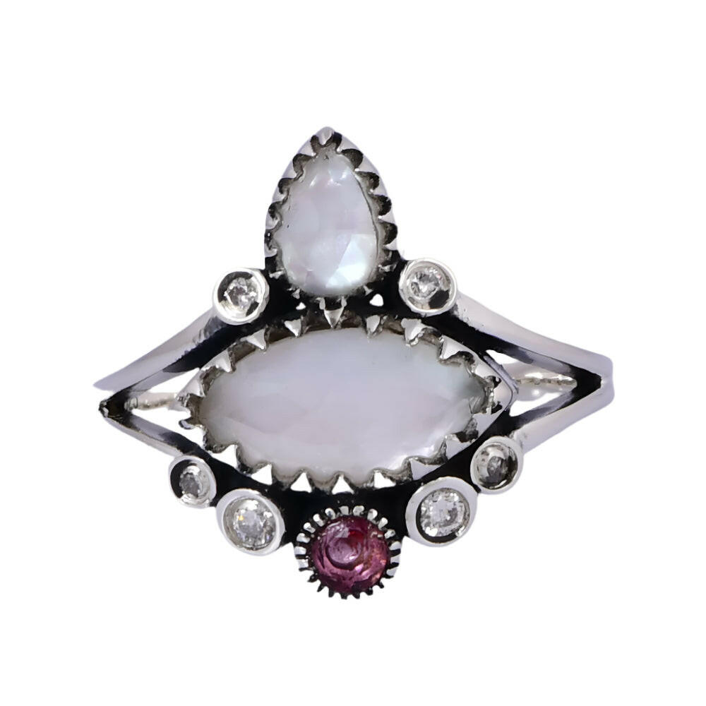 Divine Aura Stone Ring-Rings-Krush Kandy, Women's Online Fashion Boutique Located in Phoenix, Arizona (Scottsdale Area)