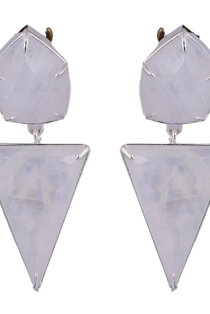 Coastal Dreamer Stone Slab Earrings-Earrings-Krush Kandy, Women's Online Fashion Boutique Located in Phoenix, Arizona (Scottsdale Area)