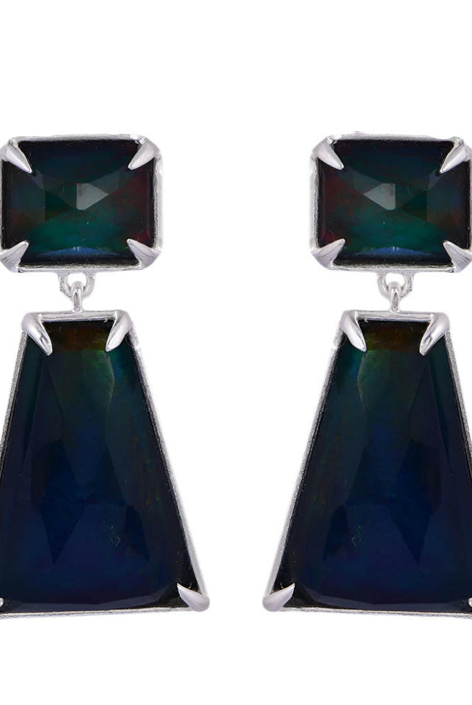 Serenity's Stone Slab Earrings-Earrings-Krush Kandy, Women's Online Fashion Boutique Located in Phoenix, Arizona (Scottsdale Area)