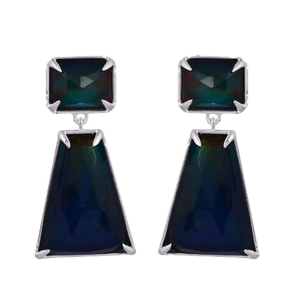 Serenity's Stone Slab Earrings-Earrings-Krush Kandy, Women's Online Fashion Boutique Located in Phoenix, Arizona (Scottsdale Area)