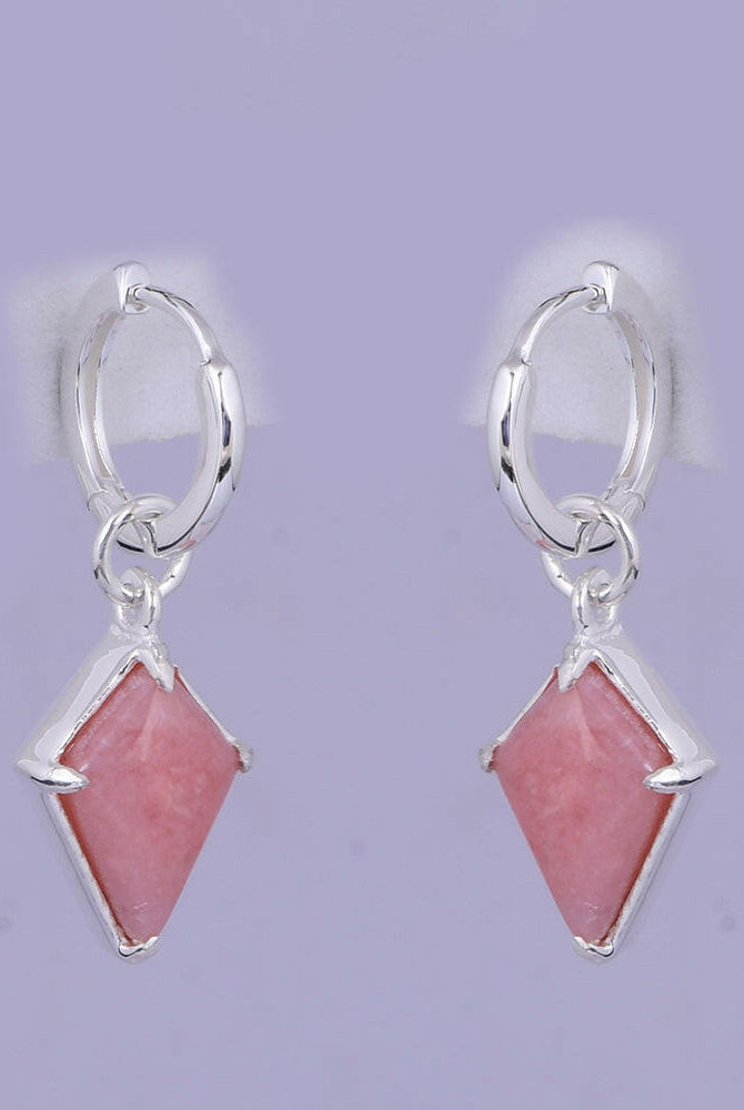 To The Point Stone Drop Earrings-Earrings-Krush Kandy, Women's Online Fashion Boutique Located in Phoenix, Arizona (Scottsdale Area)