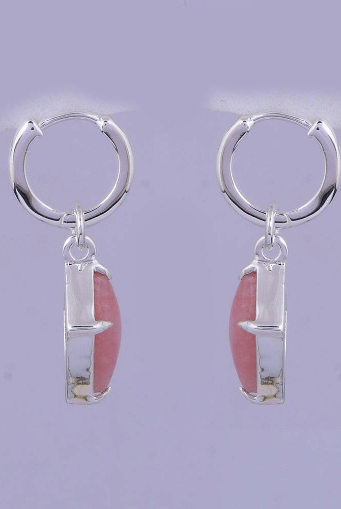 To The Point Stone Drop Earrings-Earrings-Krush Kandy, Women's Online Fashion Boutique Located in Phoenix, Arizona (Scottsdale Area)