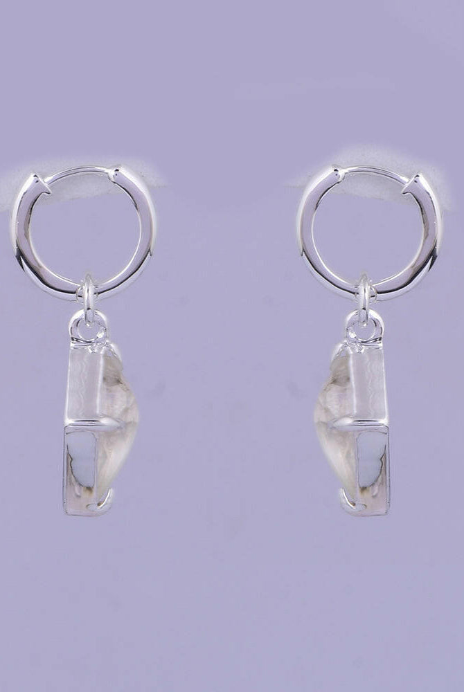 To The Point Stone Drop Earrings-Earrings-Krush Kandy, Women's Online Fashion Boutique Located in Phoenix, Arizona (Scottsdale Area)