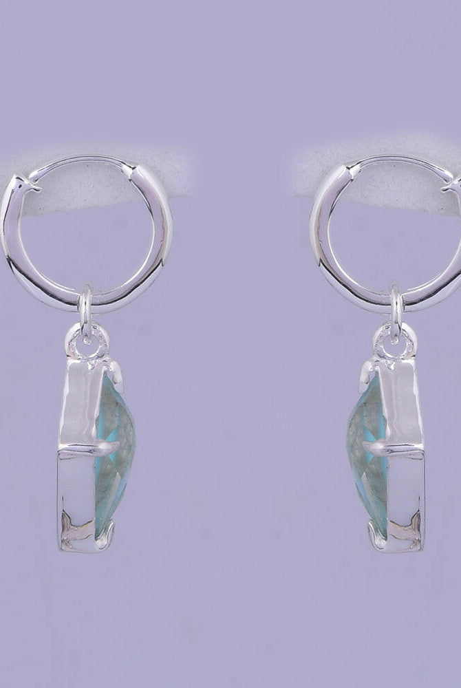 To The Point Stone Drop Earrings-Earrings-Krush Kandy, Women's Online Fashion Boutique Located in Phoenix, Arizona (Scottsdale Area)
