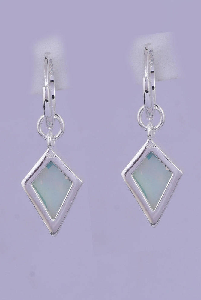 To The Point Stone Drop Earrings-Earrings-Krush Kandy, Women's Online Fashion Boutique Located in Phoenix, Arizona (Scottsdale Area)