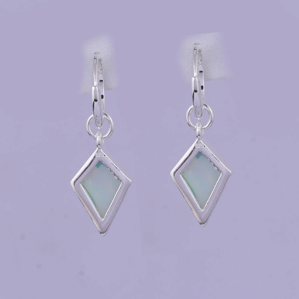 To The Point Stone Drop Earrings-Earrings-Krush Kandy, Women's Online Fashion Boutique Located in Phoenix, Arizona (Scottsdale Area)