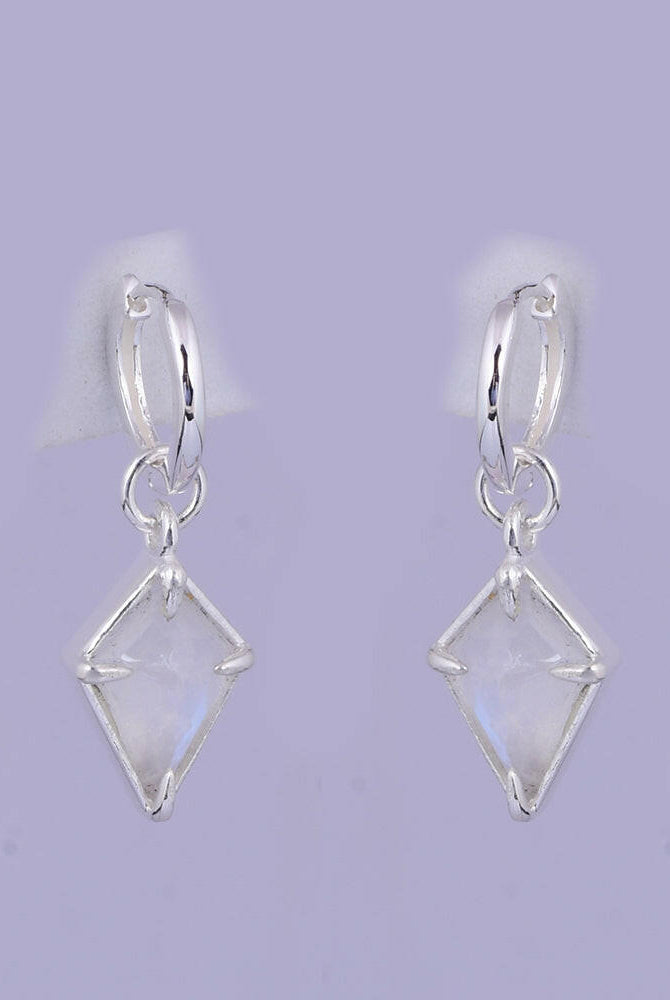 To The Point Stone Drop Earrings-Earrings-Krush Kandy, Women's Online Fashion Boutique Located in Phoenix, Arizona (Scottsdale Area)
