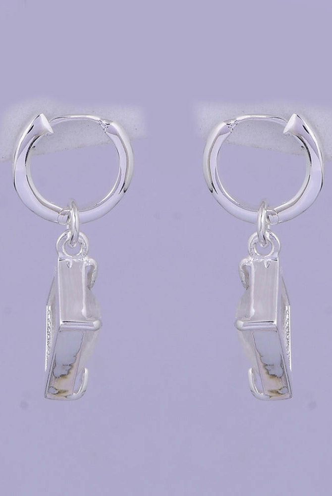 To The Point Stone Drop Earrings-Earrings-Krush Kandy, Women's Online Fashion Boutique Located in Phoenix, Arizona (Scottsdale Area)