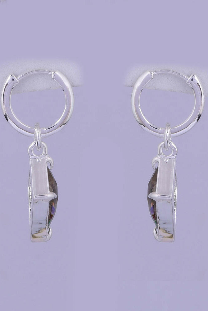 To The Point Stone Drop Earrings-Earrings-Krush Kandy, Women's Online Fashion Boutique Located in Phoenix, Arizona (Scottsdale Area)