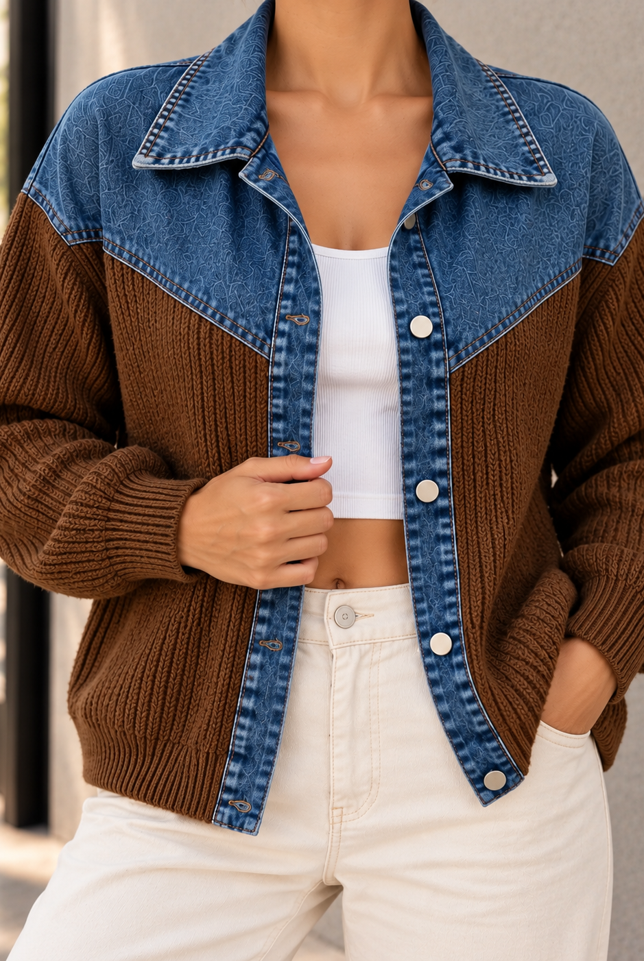 Denim and Knit Street Style Lookbook.png