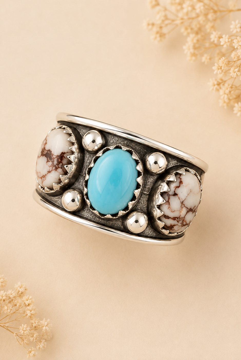 Desert Harmony Three Stone Band RingR.png