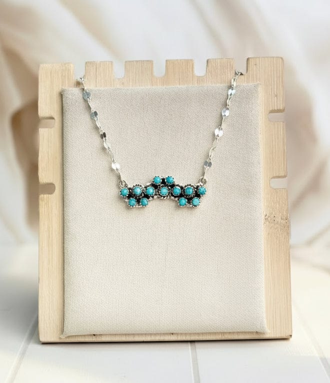 Blooming Flower Bar Necklace-Necklaces-Krush Kandy, Women's Online Fashion Boutique Located in Phoenix, Arizona (Scottsdale Area)