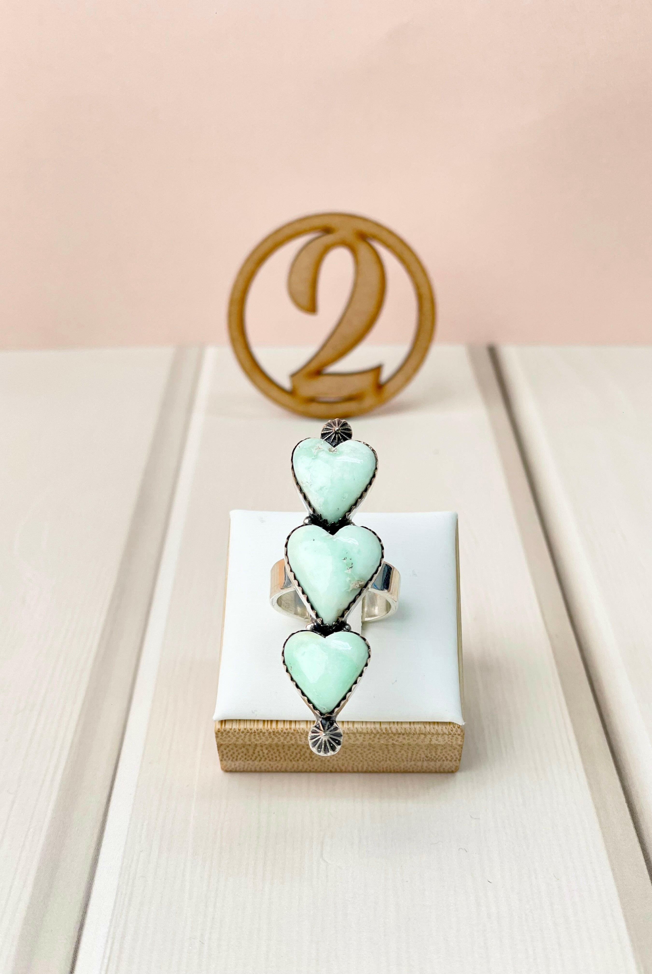 Paloma 3 Stone Crawler Rings-Rings-Krush Kandy, Women's Online Fashion Boutique Located in Phoenix, Arizona (Scottsdale Area)