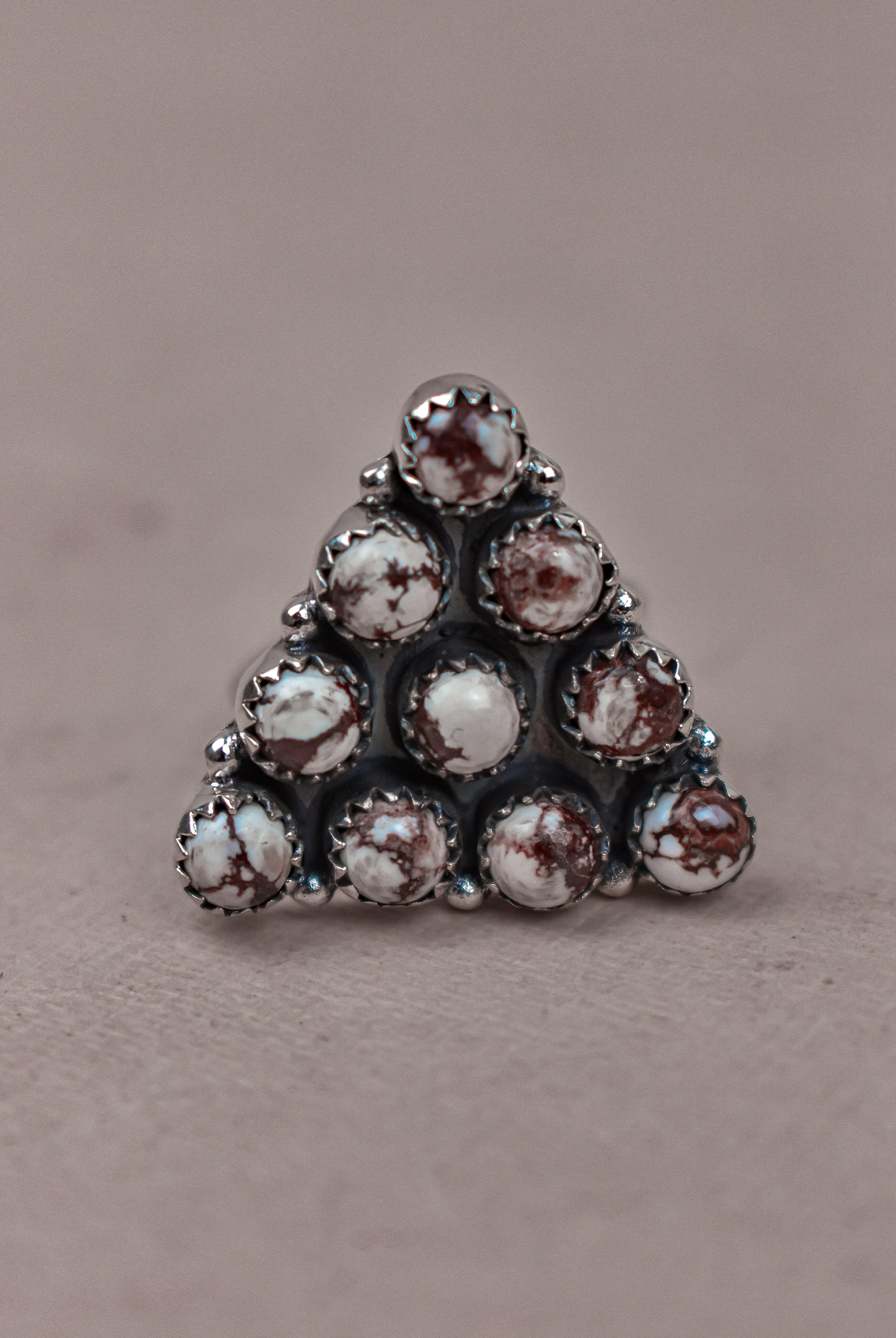 Pyramid Prism Gemstone Ring-Cluster Rings-Krush Kandy, Women's Online Fashion Boutique Located in Phoenix, Arizona (Scottsdale Area)