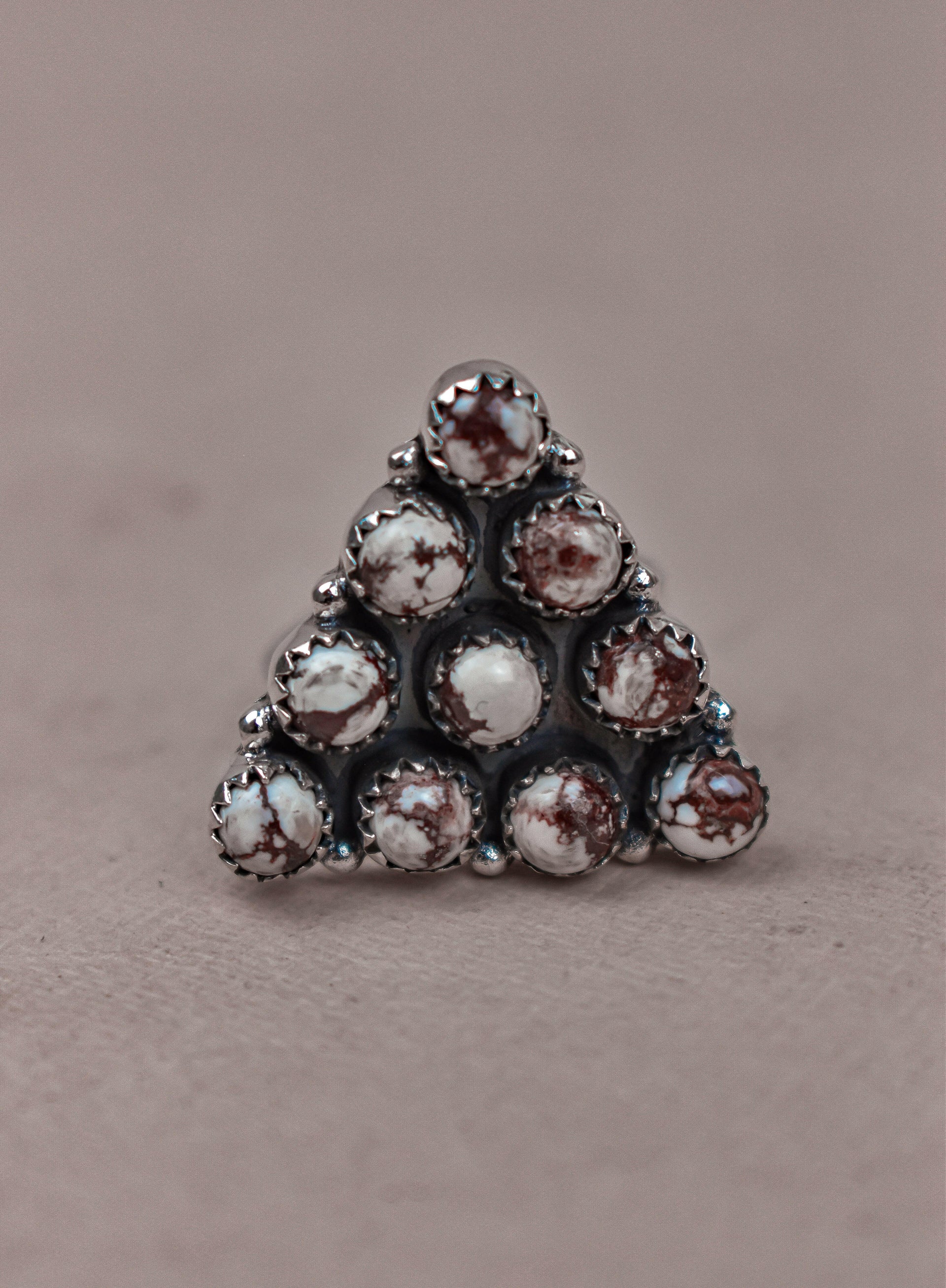 Pyramid Prism Gemstone Ring-Cluster Rings-Krush Kandy, Women's Online Fashion Boutique Located in Phoenix, Arizona (Scottsdale Area)