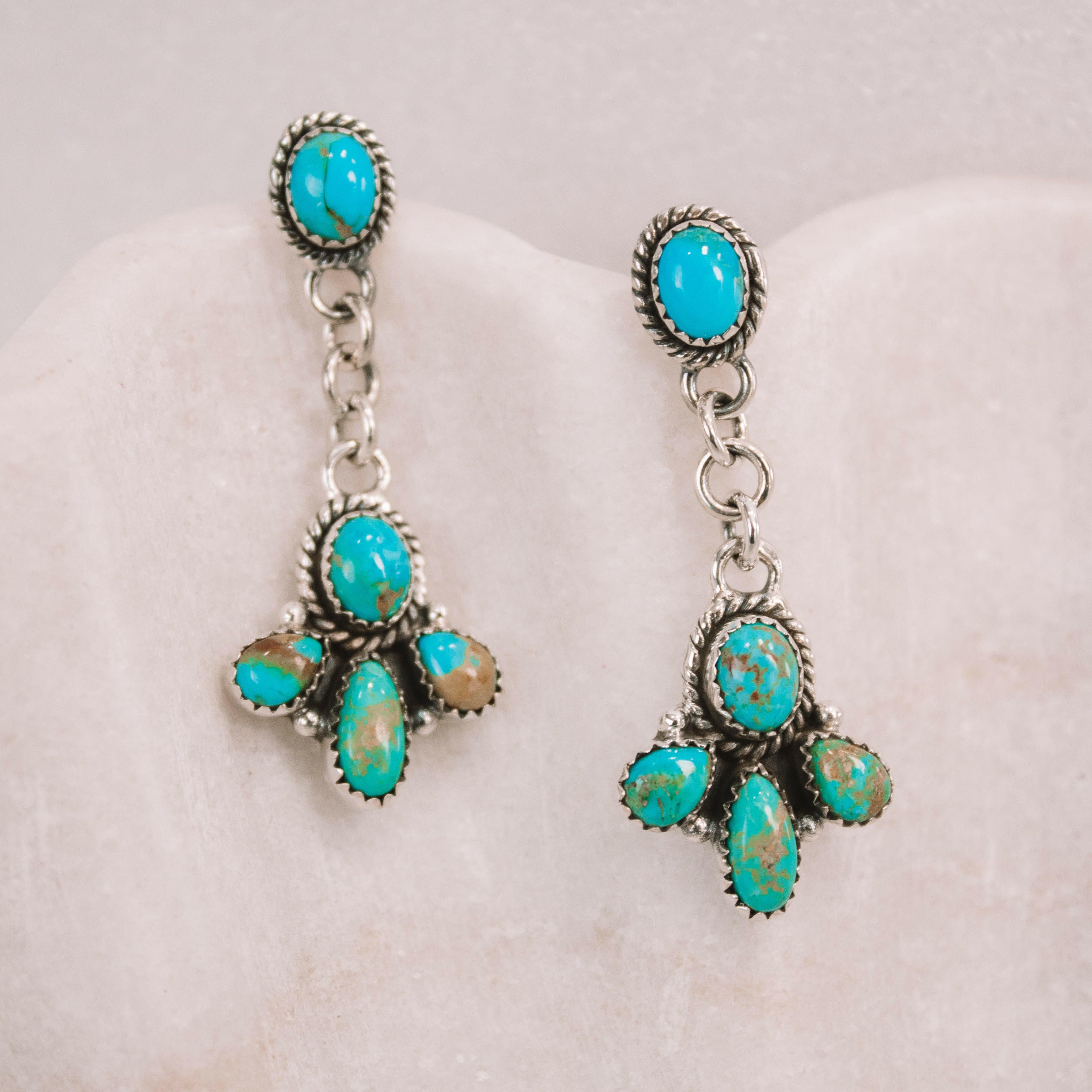 Dangle Cloved Chain Earrings-Drop Earrings-Krush Kandy, Women's Online Fashion Boutique Located in Phoenix, Arizona (Scottsdale Area)