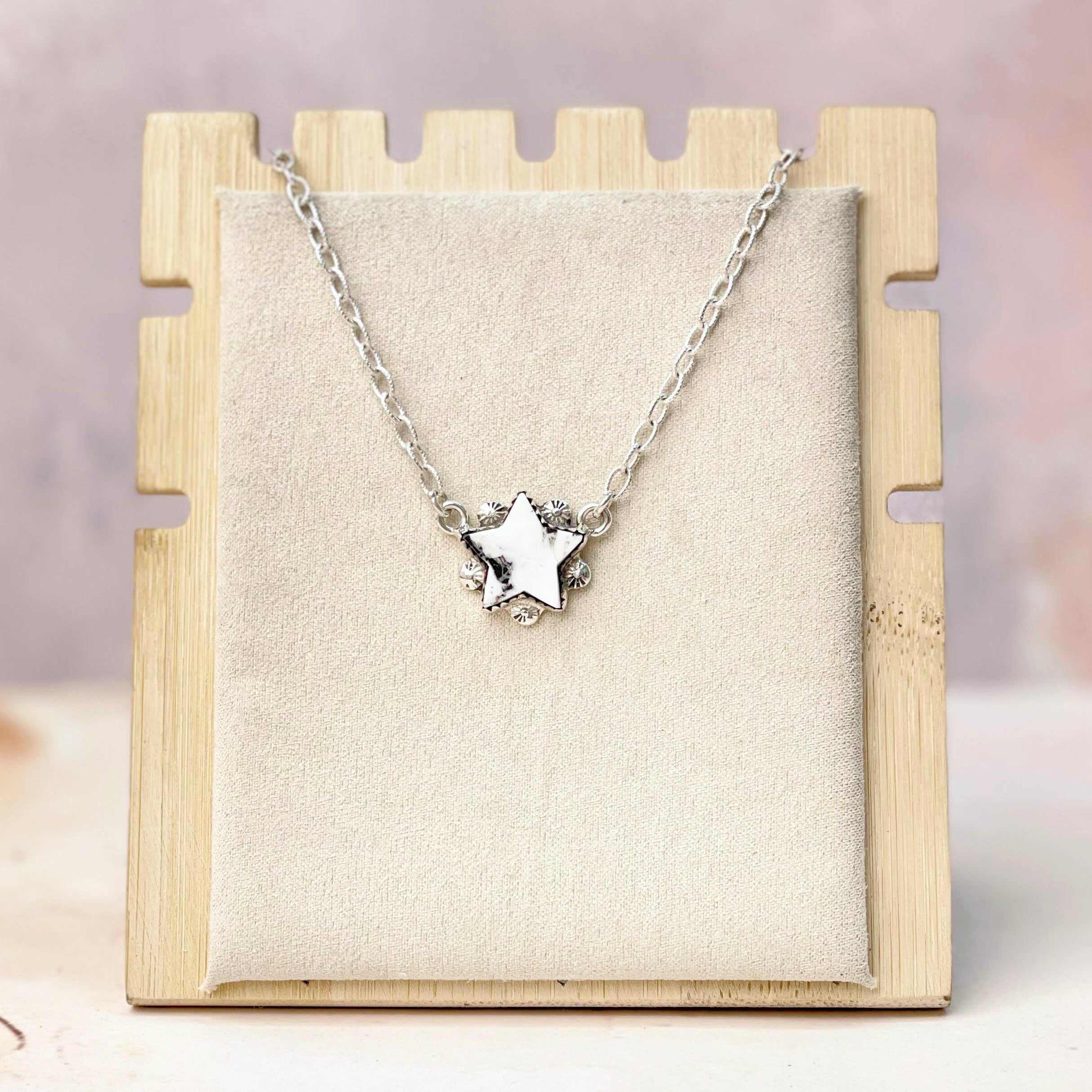 High Desert Stars Chunky Chain Necklace-Necklaces-Krush Kandy, Women's Online Fashion Boutique Located in Phoenix, Arizona (Scottsdale Area)