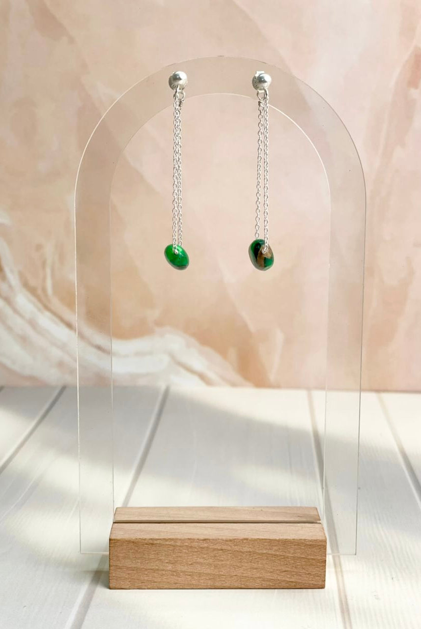 Dahlia Chain Drops Earrings-Earrings-Krush Kandy, Women's Online Fashion Boutique Located in Phoenix, Arizona (Scottsdale Area)