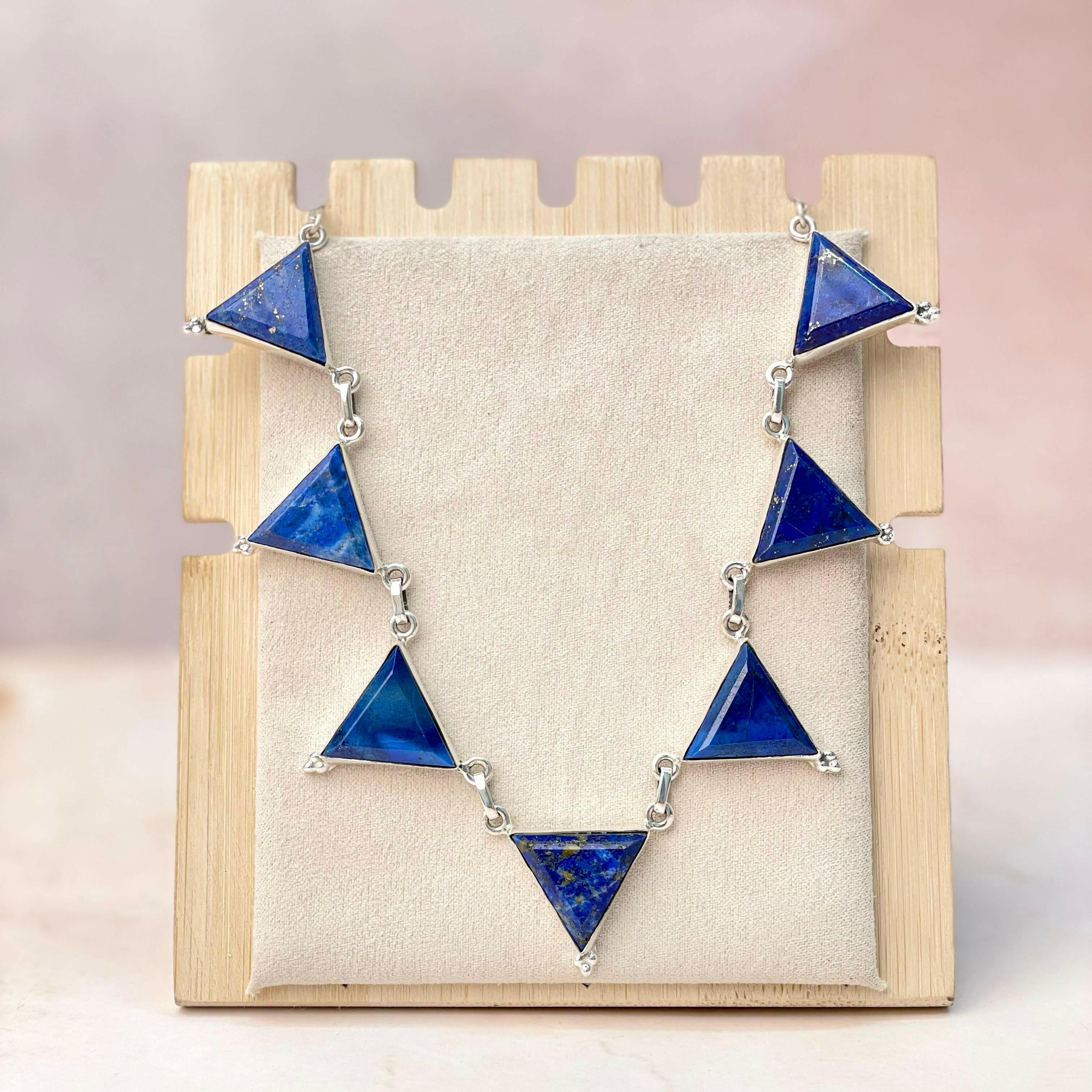 Tiffany's Triangle Necklace-Necklaces-Krush Kandy, Women's Online Fashion Boutique Located in Phoenix, Arizona (Scottsdale Area)