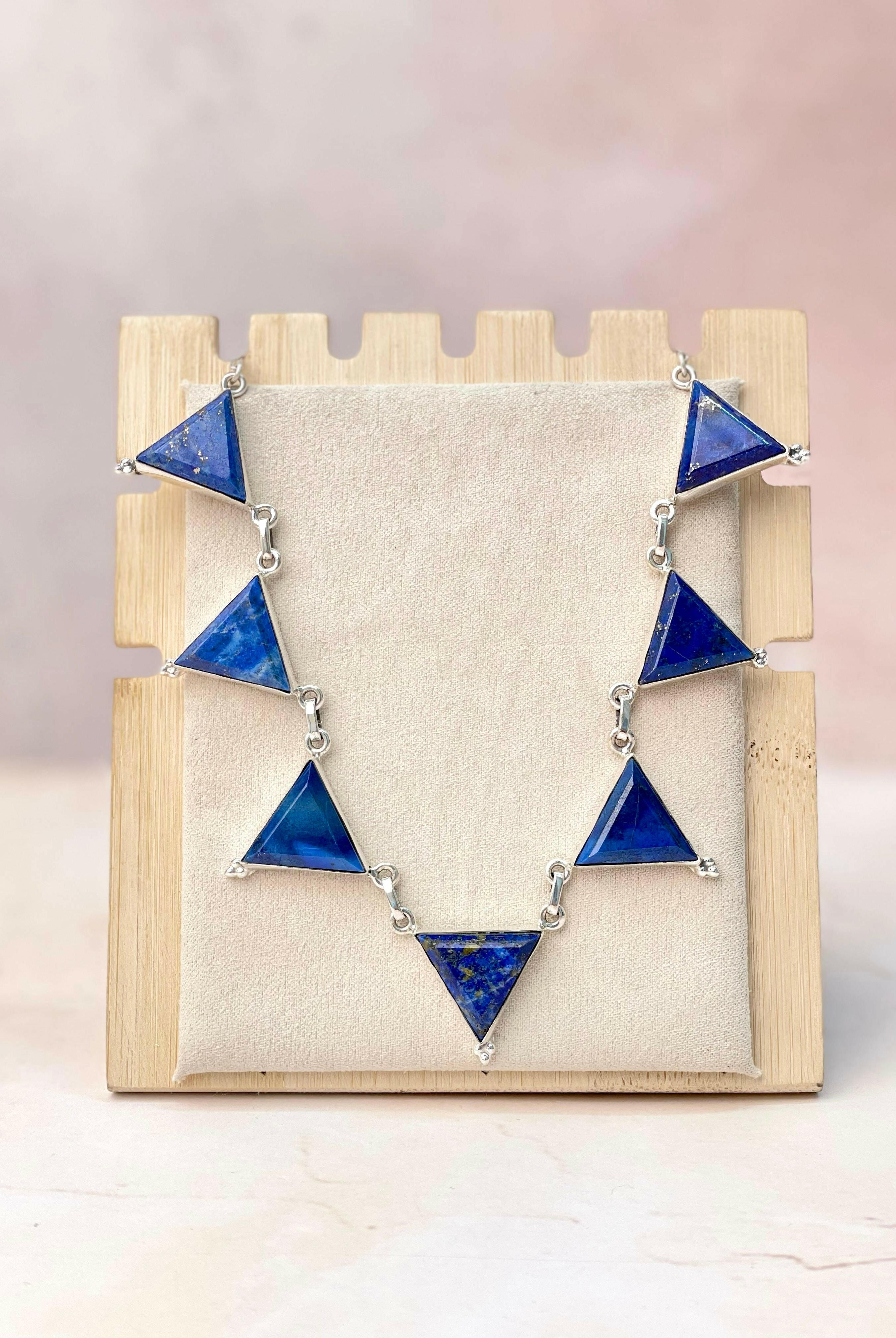 Tiffany's Triangle Necklace-Necklaces-Krush Kandy, Women's Online Fashion Boutique Located in Phoenix, Arizona (Scottsdale Area)
