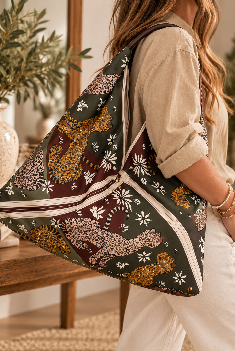 Editorial Leopard Print Triangle Tote.png