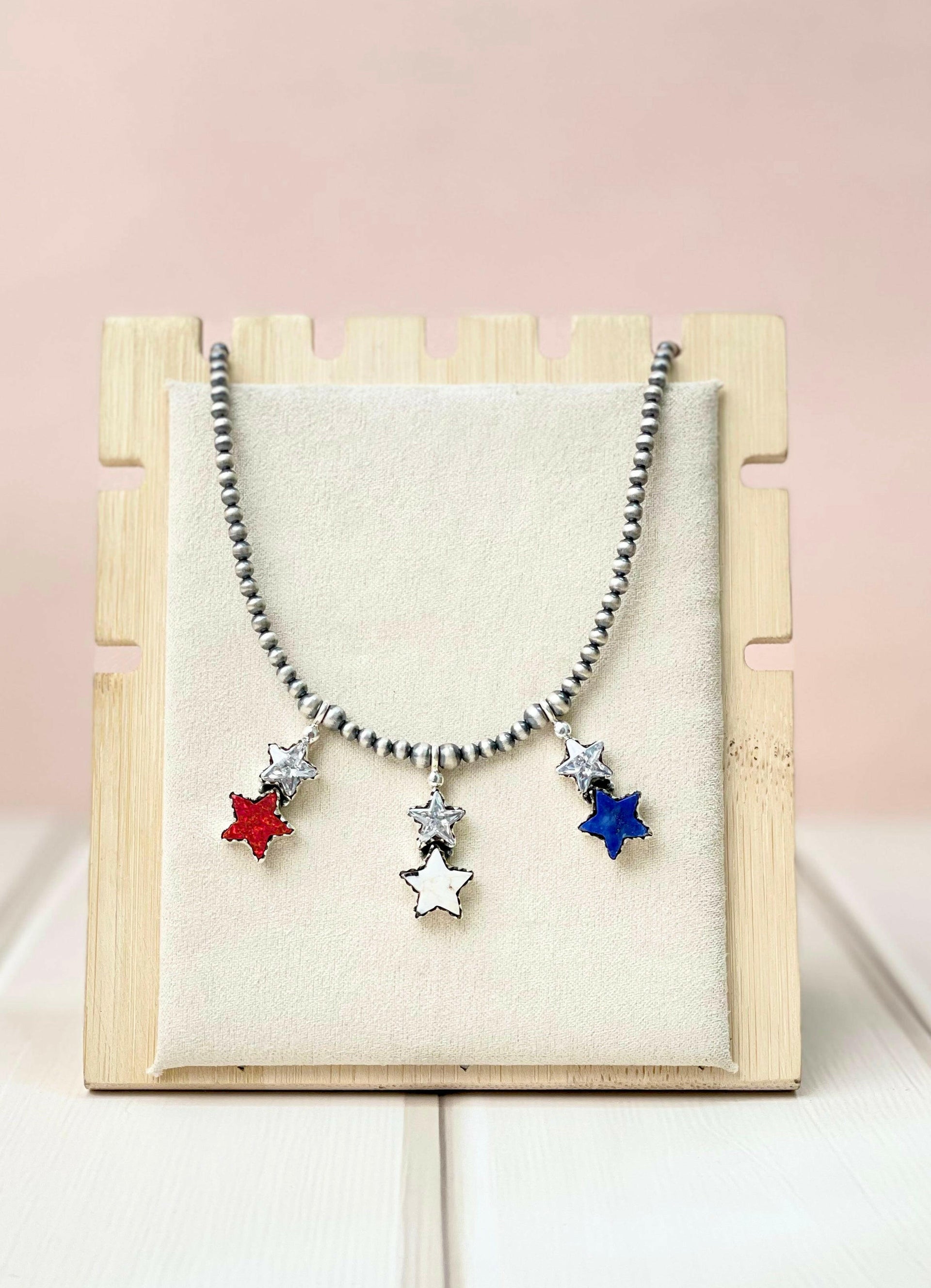 Starlight Desert Pearl Necklace-Necklaces-Krush Kandy, Women's Online Fashion Boutique Located in Phoenix, Arizona (Scottsdale Area)