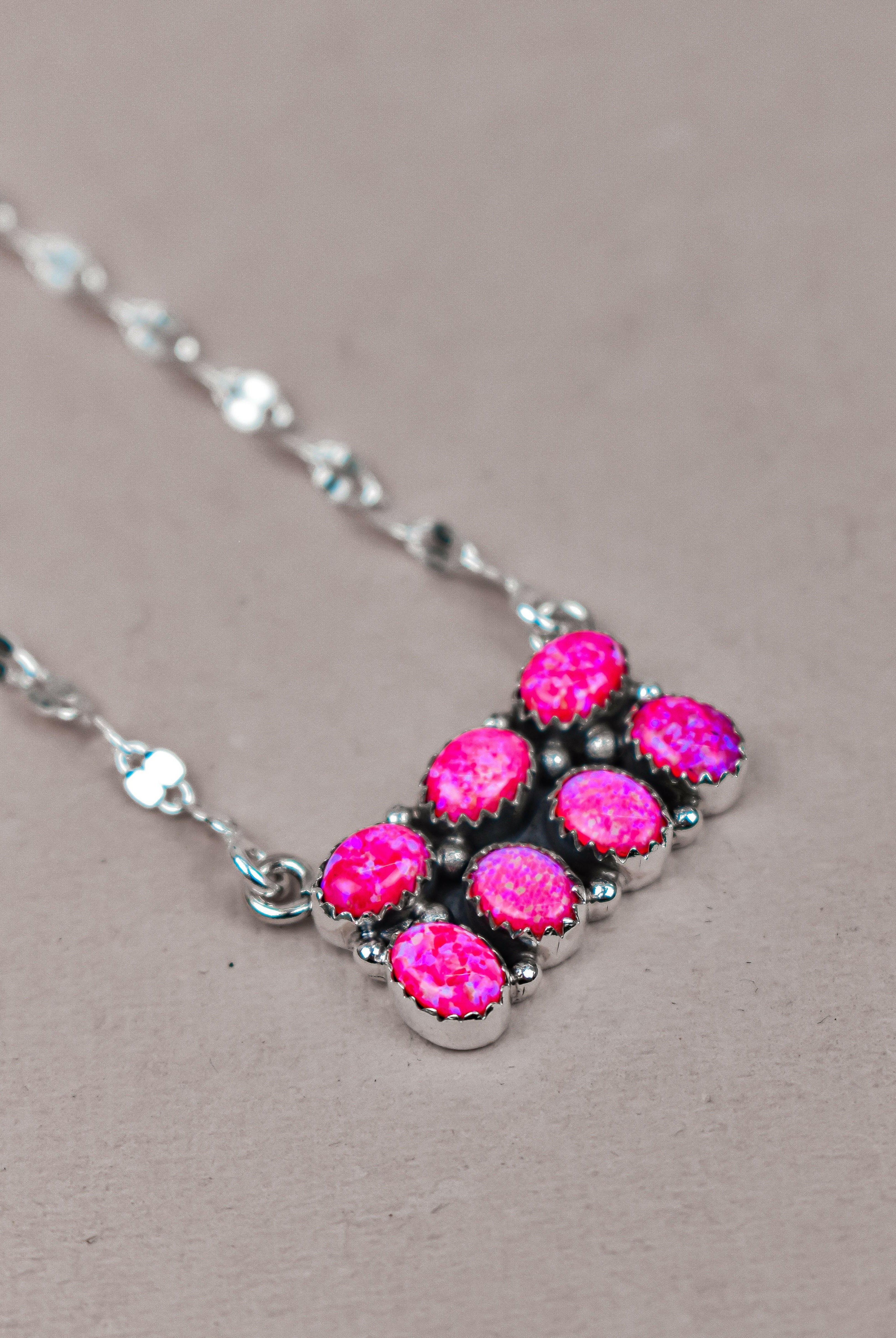 Starry Horizon Gemstone Bar Necklace-Bar Necklaces-Krush Kandy, Women's Online Fashion Boutique Located in Phoenix, Arizona (Scottsdale Area)