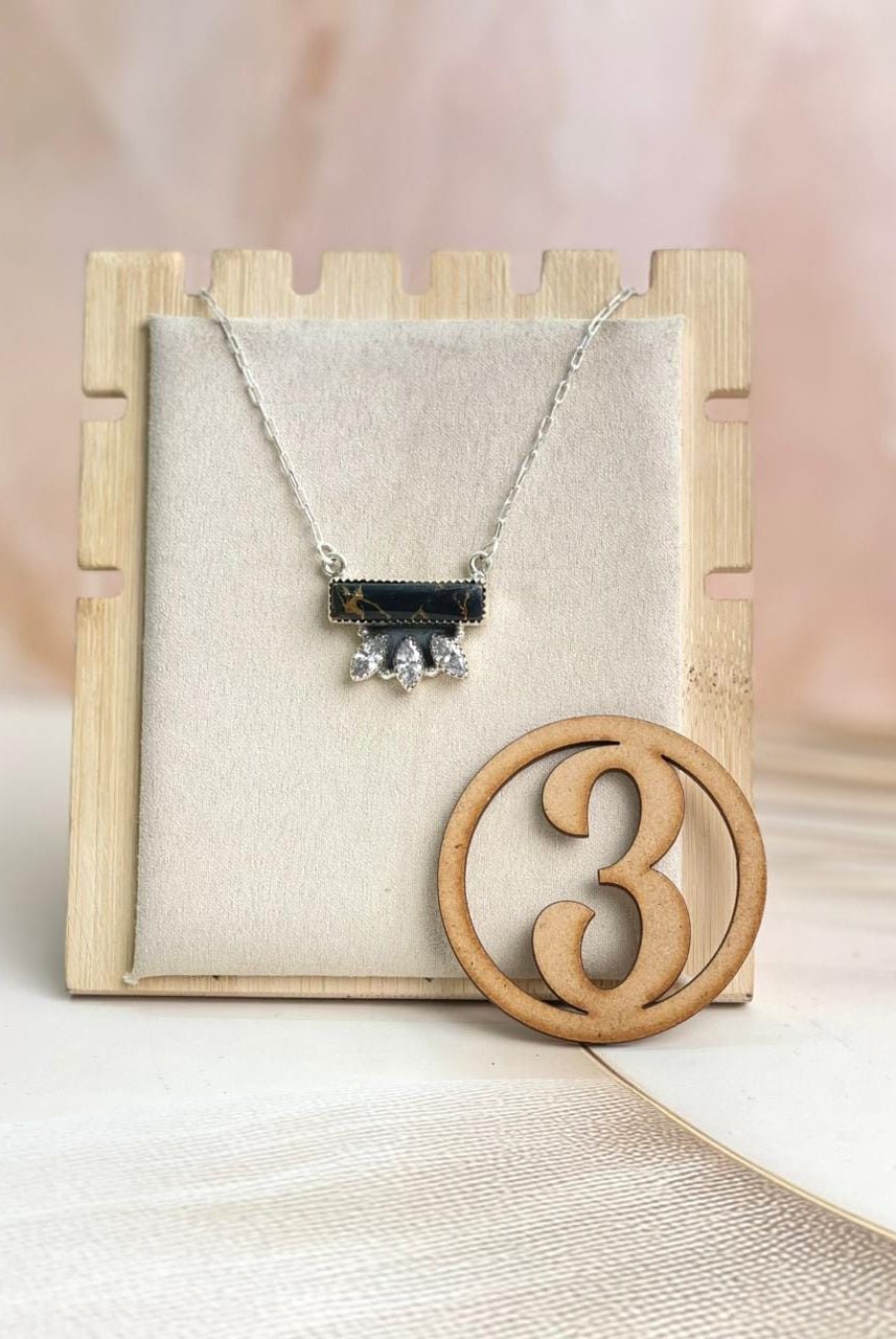 Best Of Bars Multi Dahlia Necklaces-Necklaces-Krush Kandy, Women's Online Fashion Boutique Located in Phoenix, Arizona (Scottsdale Area)