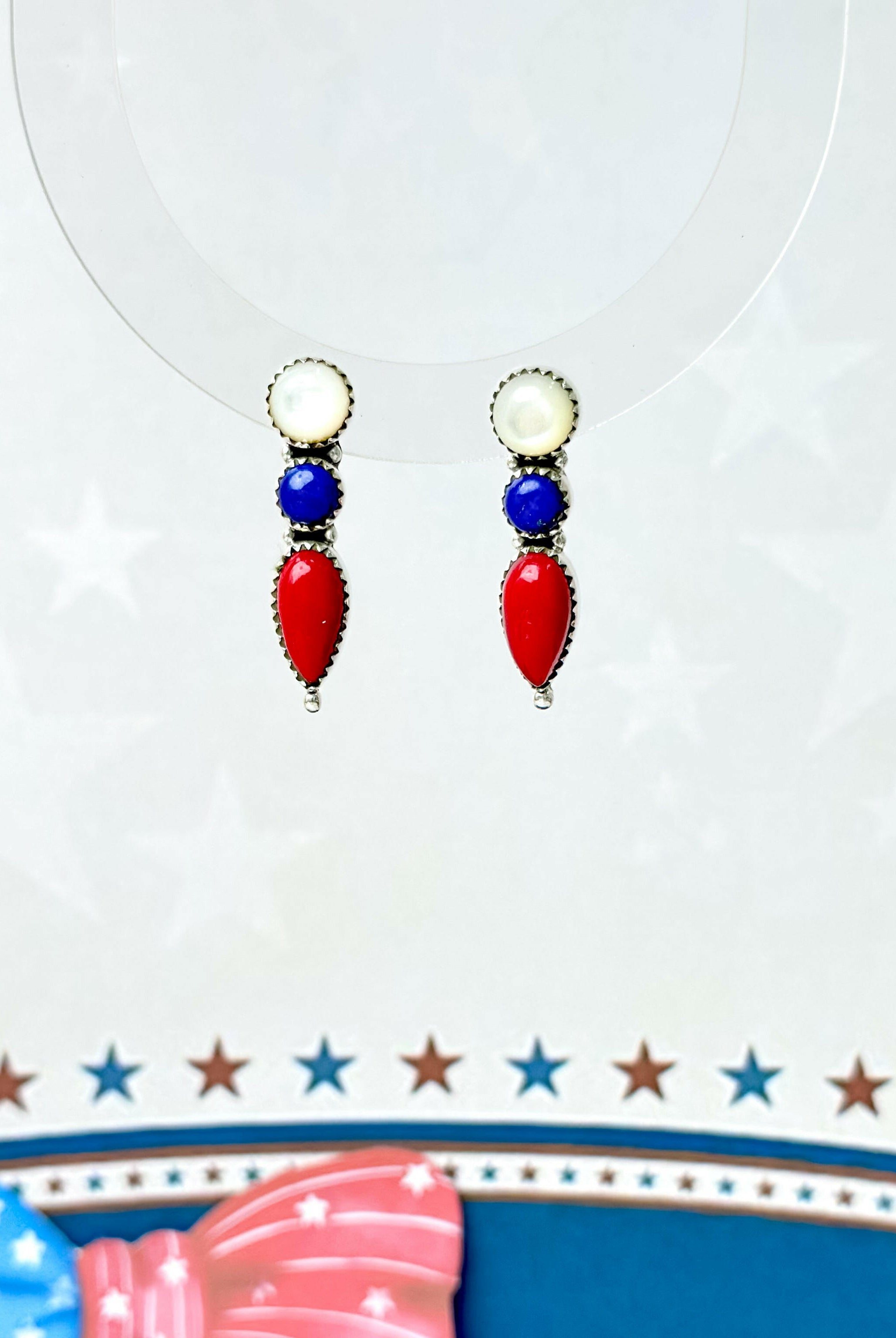 Red Rock Rocket Studs-Earrings-Krush Kandy, Women's Online Fashion Boutique Located in Phoenix, Arizona (Scottsdale Area)