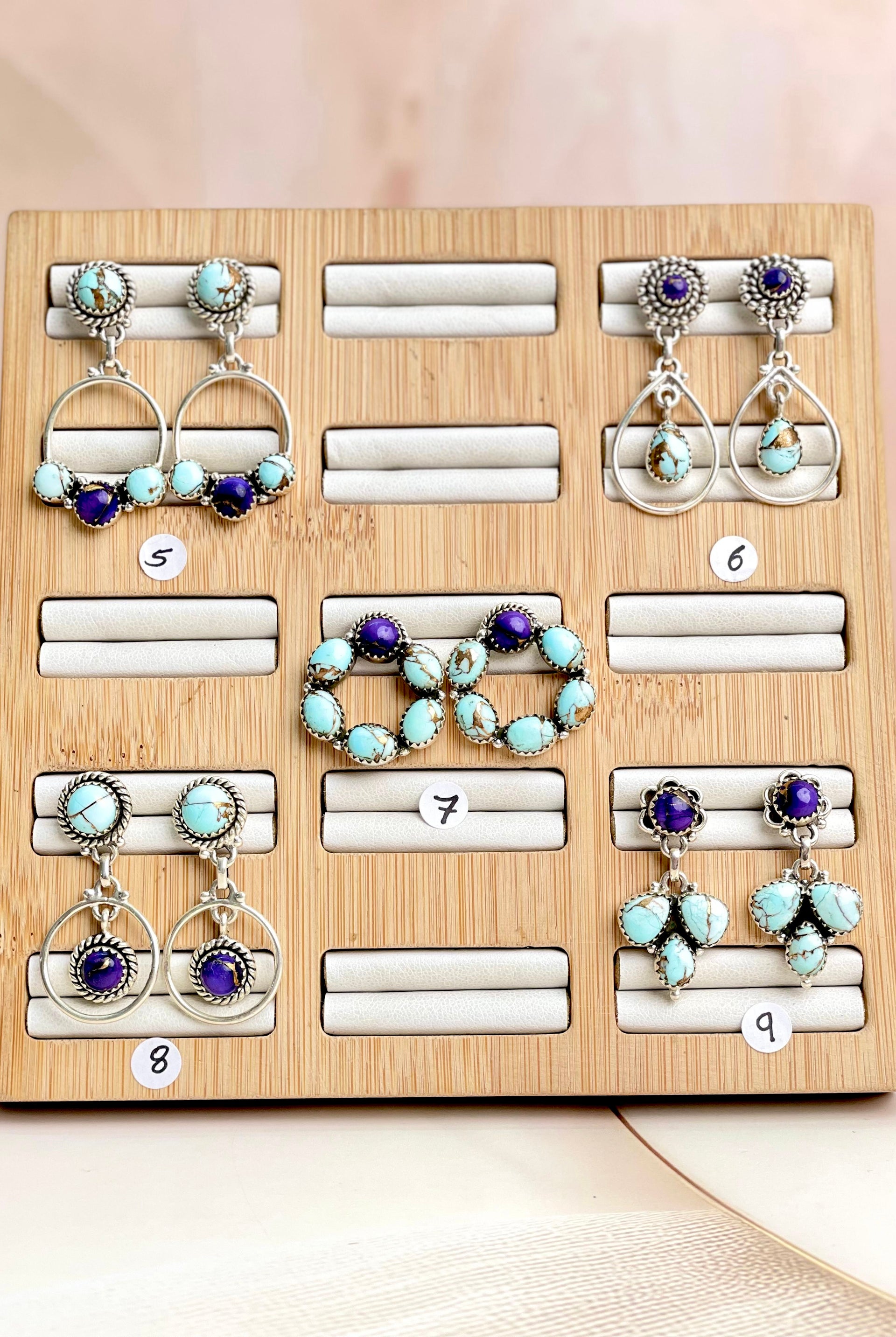 Perfect Touch Berry Dahlia Earrings-Earrings-Krush Kandy, Women's Online Fashion Boutique Located in Phoenix, Arizona (Scottsdale Area)