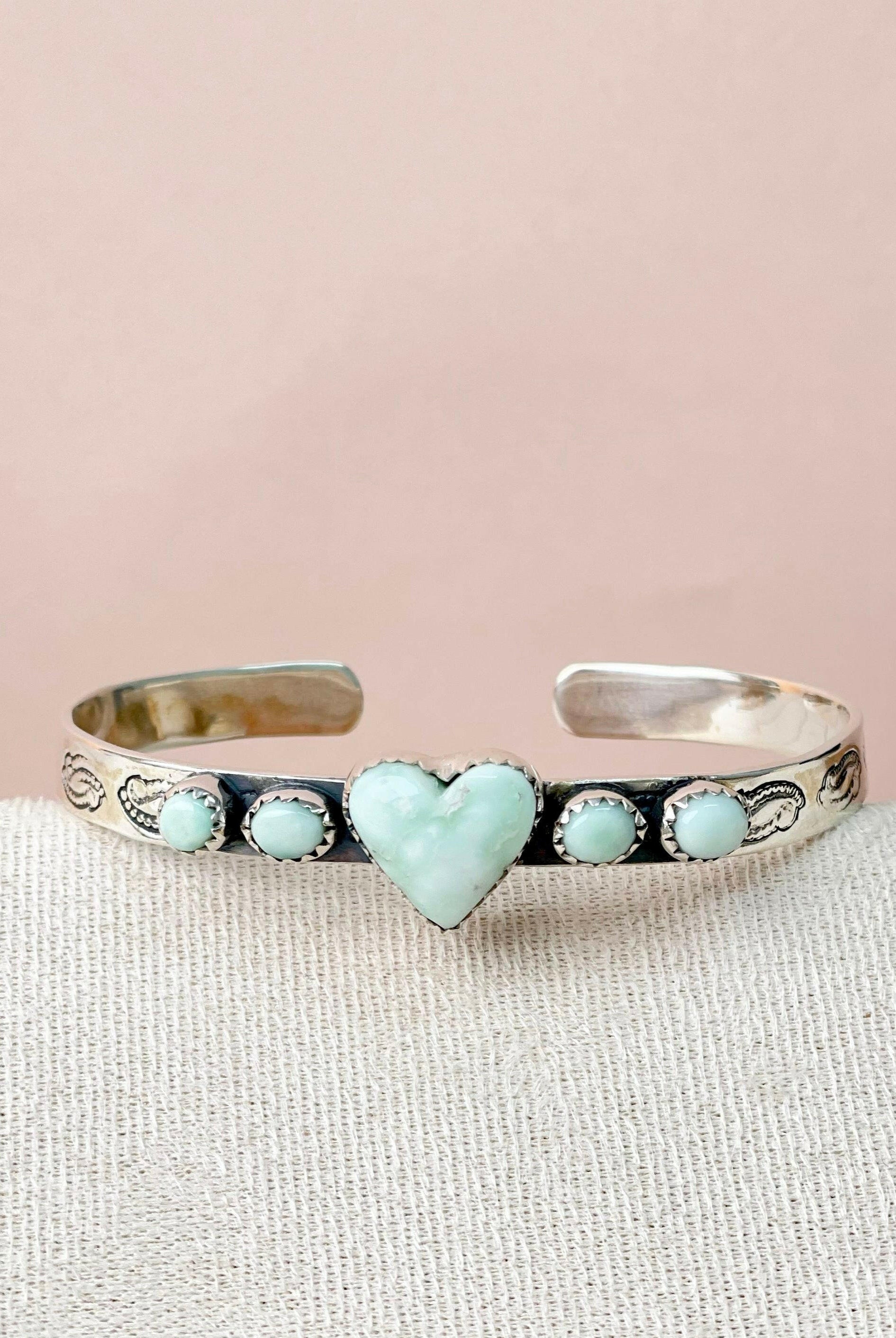 Paloma Heart Cuffs-Bracelets-Krush Kandy, Women's Online Fashion Boutique Located in Phoenix, Arizona (Scottsdale Area)