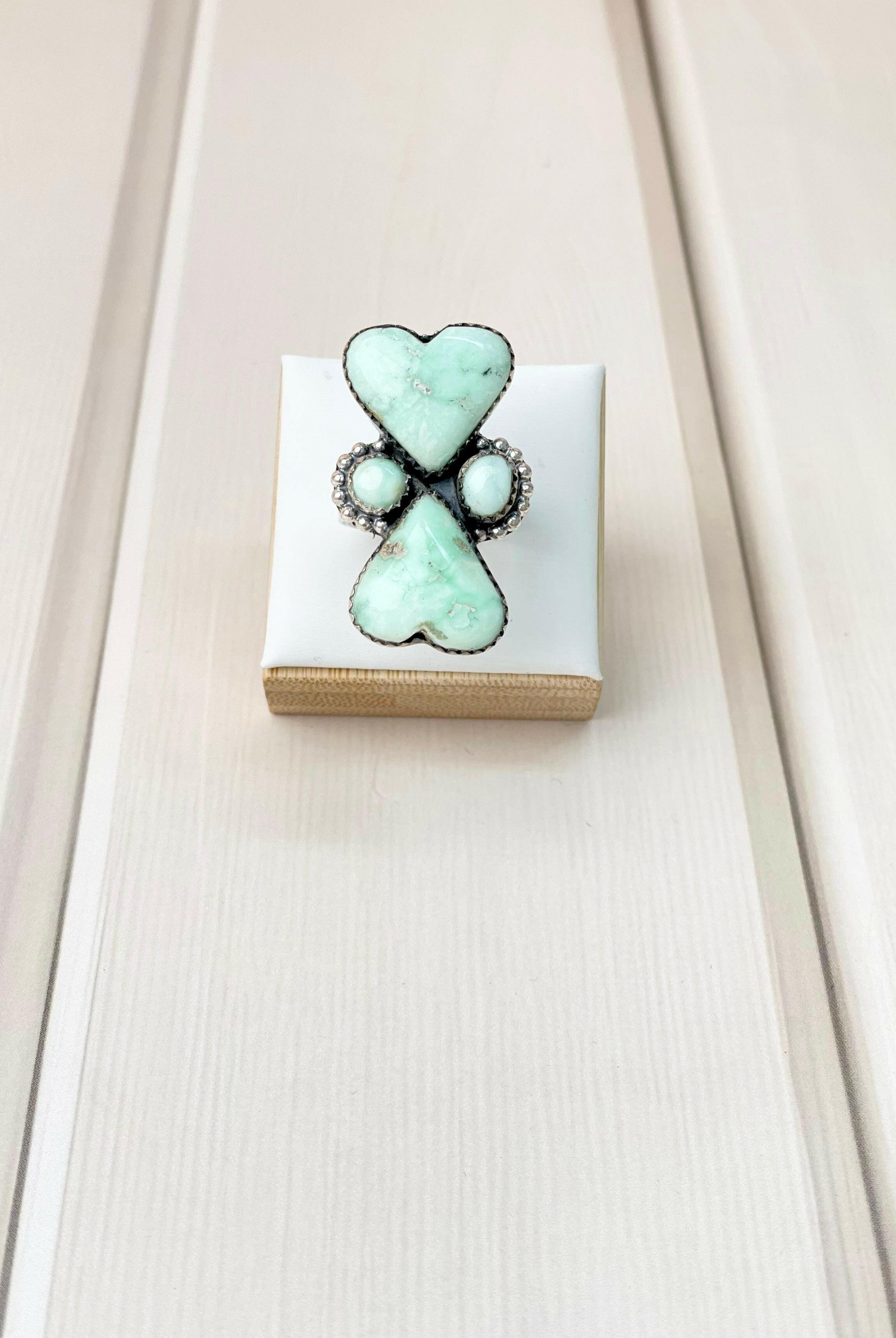 Paloma Heart Cluster Rings-Rings-Krush Kandy, Women's Online Fashion Boutique Located in Phoenix, Arizona (Scottsdale Area)