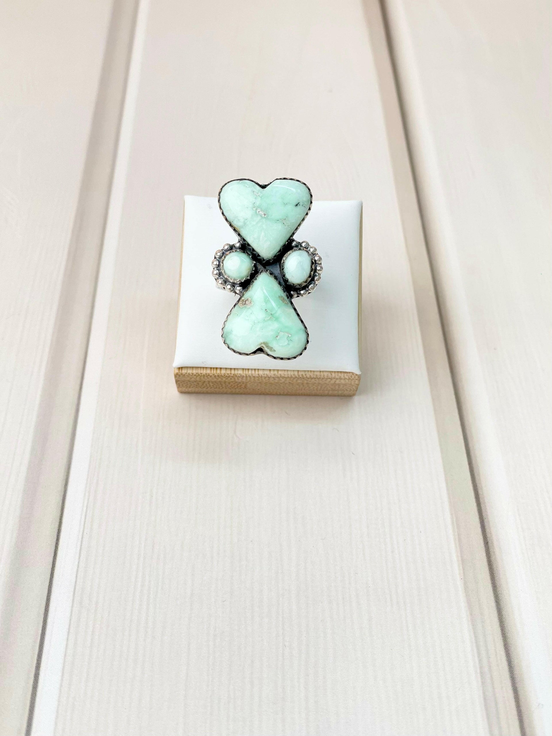 Paloma Heart Cluster Rings-Rings-Krush Kandy, Women's Online Fashion Boutique Located in Phoenix, Arizona (Scottsdale Area)