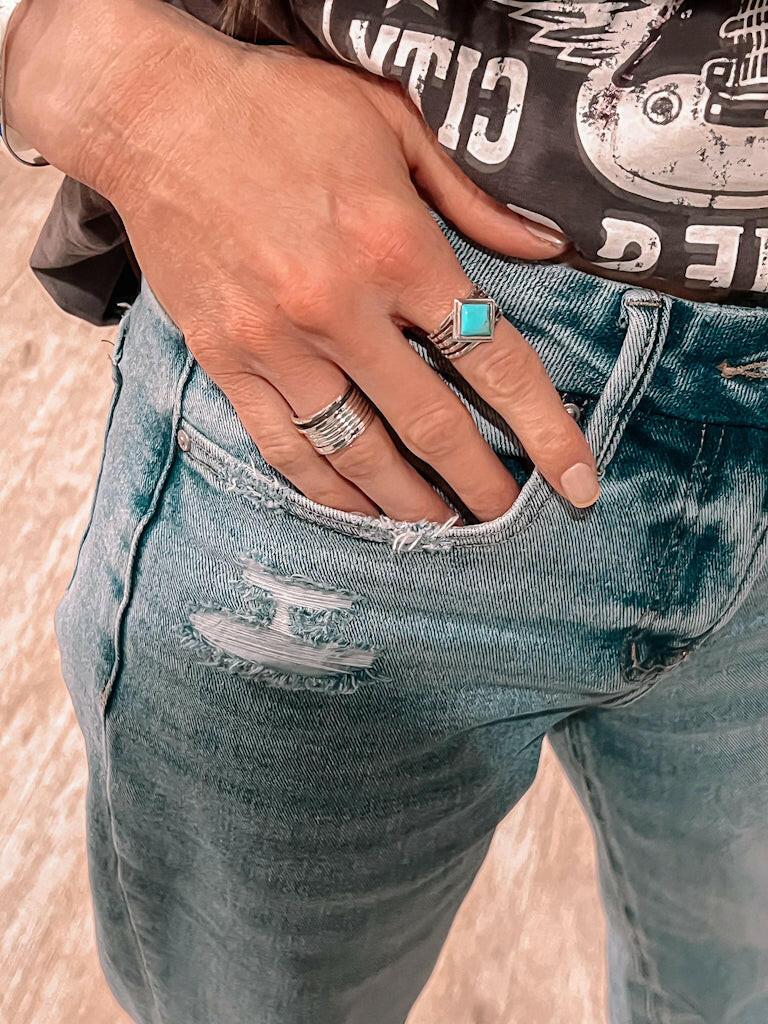 Edith Stone Ring-Statement Rings-Krush Kandy, Women's Online Fashion Boutique Located in Phoenix, Arizona (Scottsdale Area)