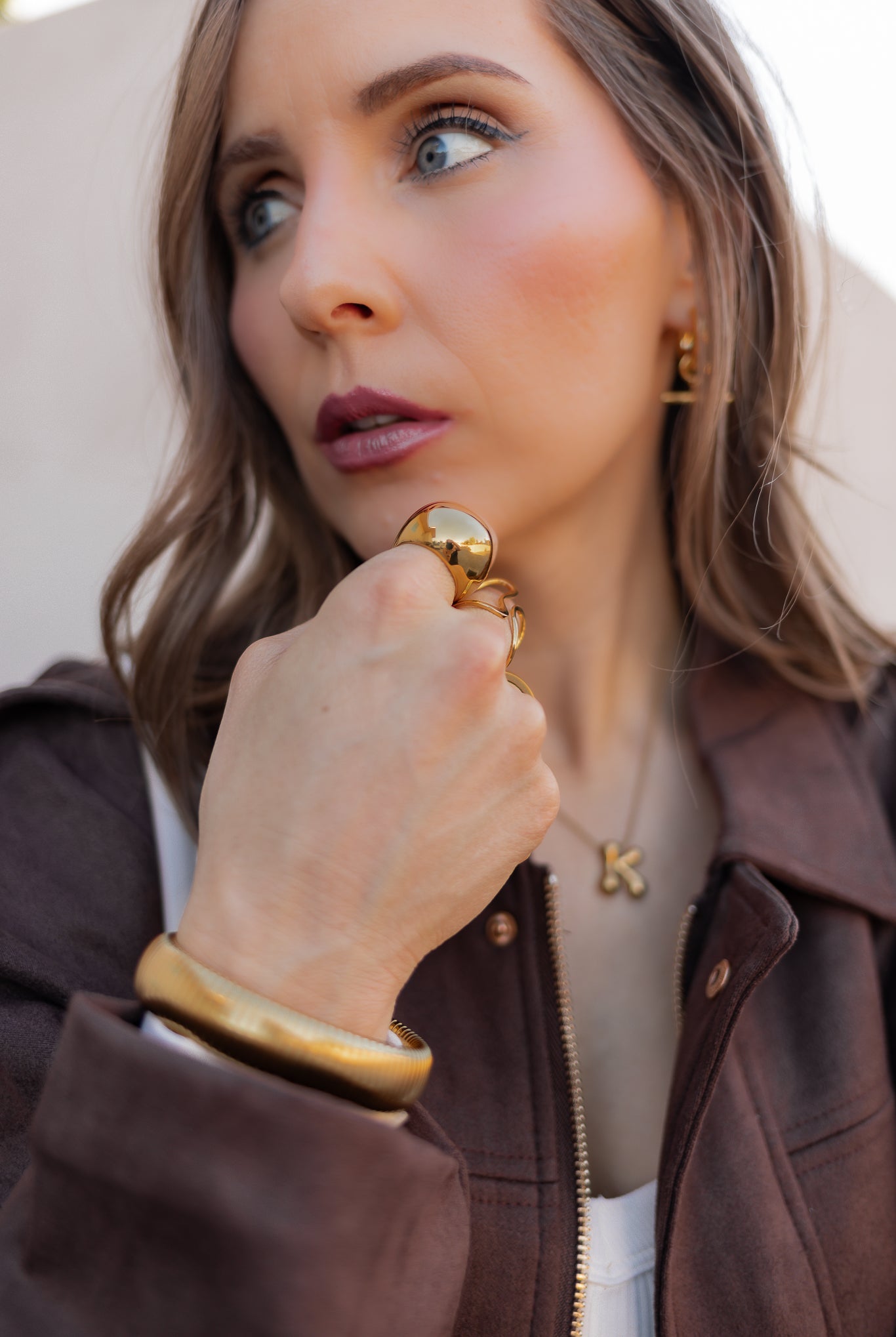 Be Bold Stainless Steel Rings-Jewelry-Krush Kandy, Women's Online Fashion Boutique Located in Phoenix, Arizona (Scottsdale Area)