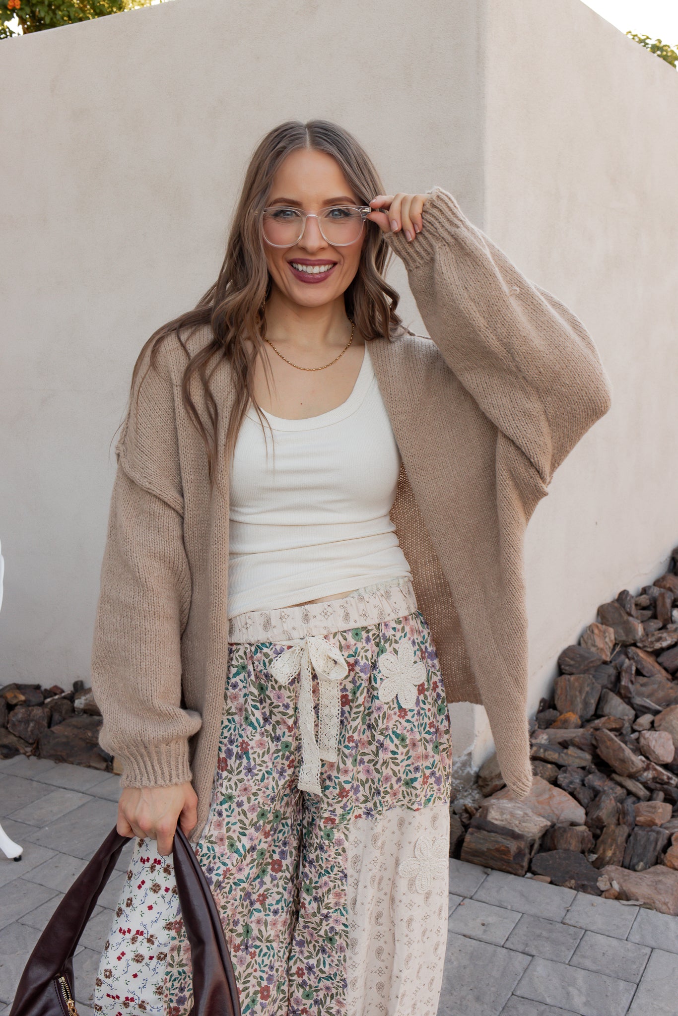 POL Boho Patchwork Crochet Wide-Leg Pants-Pants-Krush Kandy, Women's Online Fashion Boutique Located in Phoenix, Arizona (Scottsdale Area)