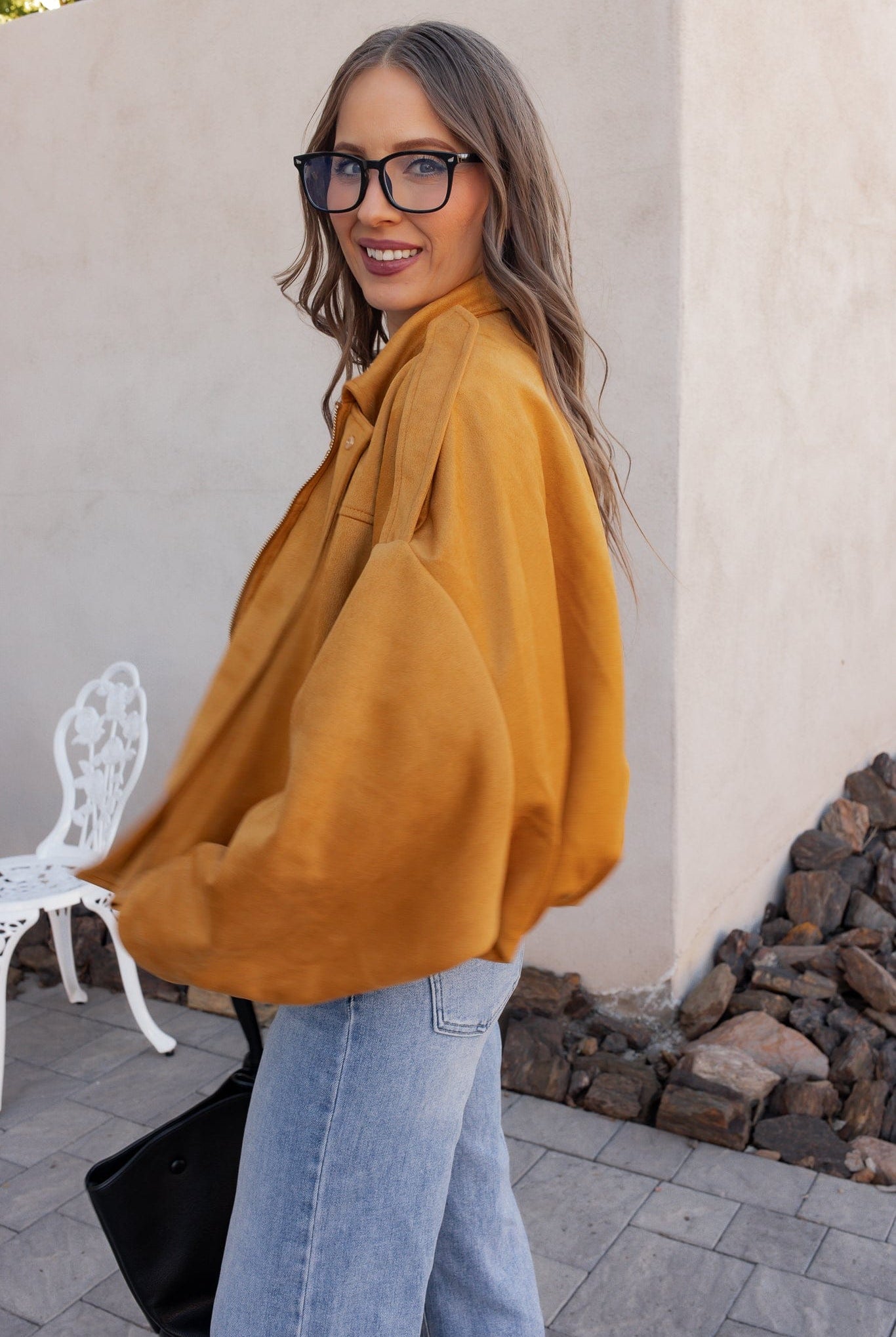 Simply Chic Luxe Suede Jacket-Jackets-Krush Kandy, Women's Online Fashion Boutique Located in Phoenix, Arizona (Scottsdale Area)