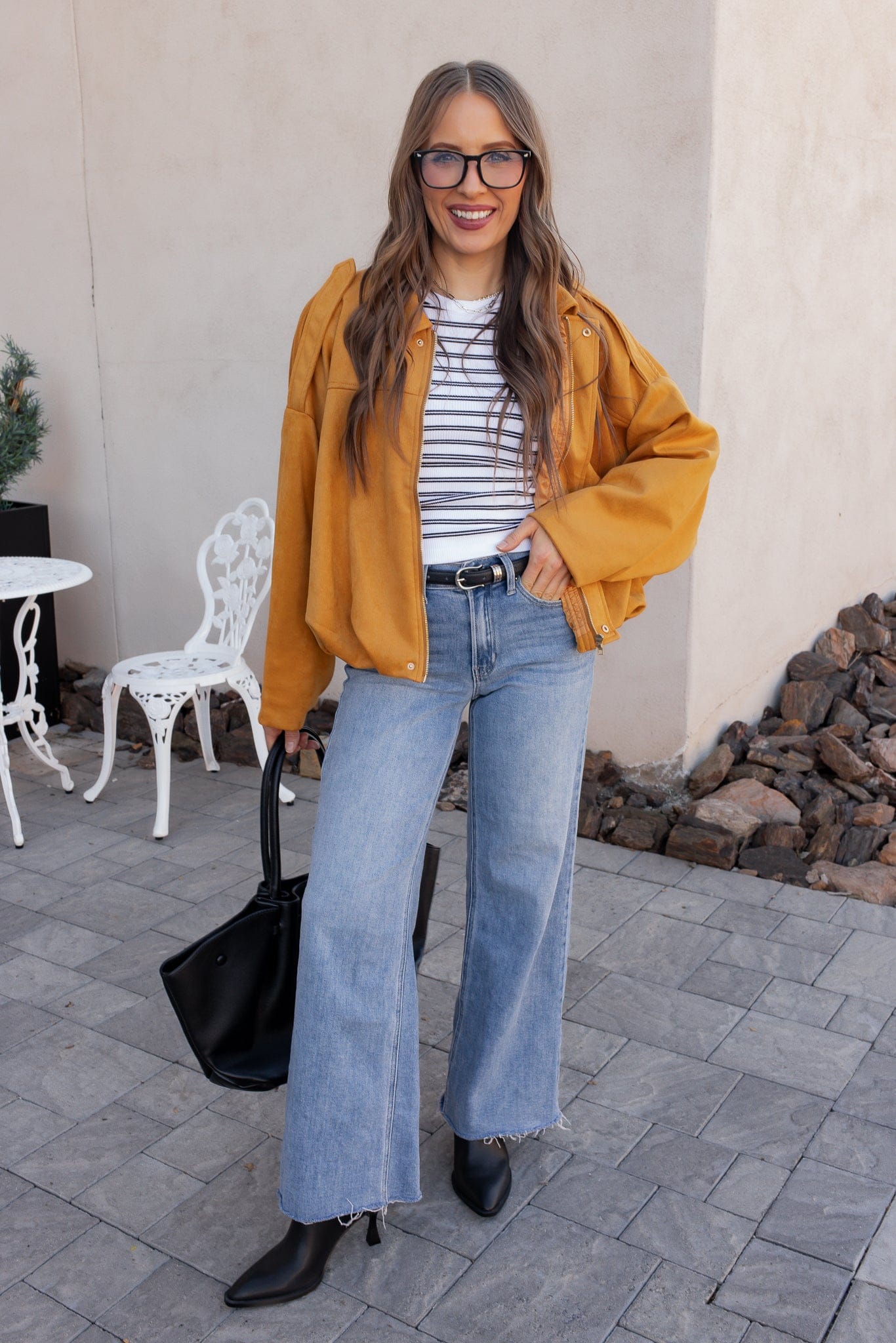 Simply Chic Luxe Suede Jacket-Jackets-Krush Kandy, Women's Online Fashion Boutique Located in Phoenix, Arizona (Scottsdale Area)
