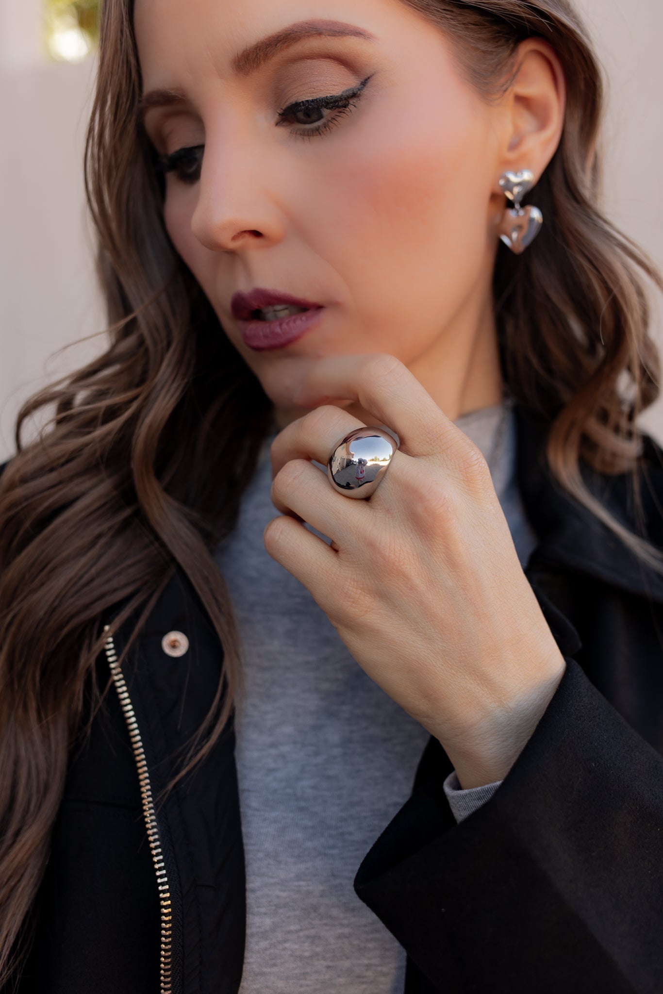 Be Bold Stainless Steel Rings-Jewelry-Krush Kandy, Women's Online Fashion Boutique Located in Phoenix, Arizona (Scottsdale Area)