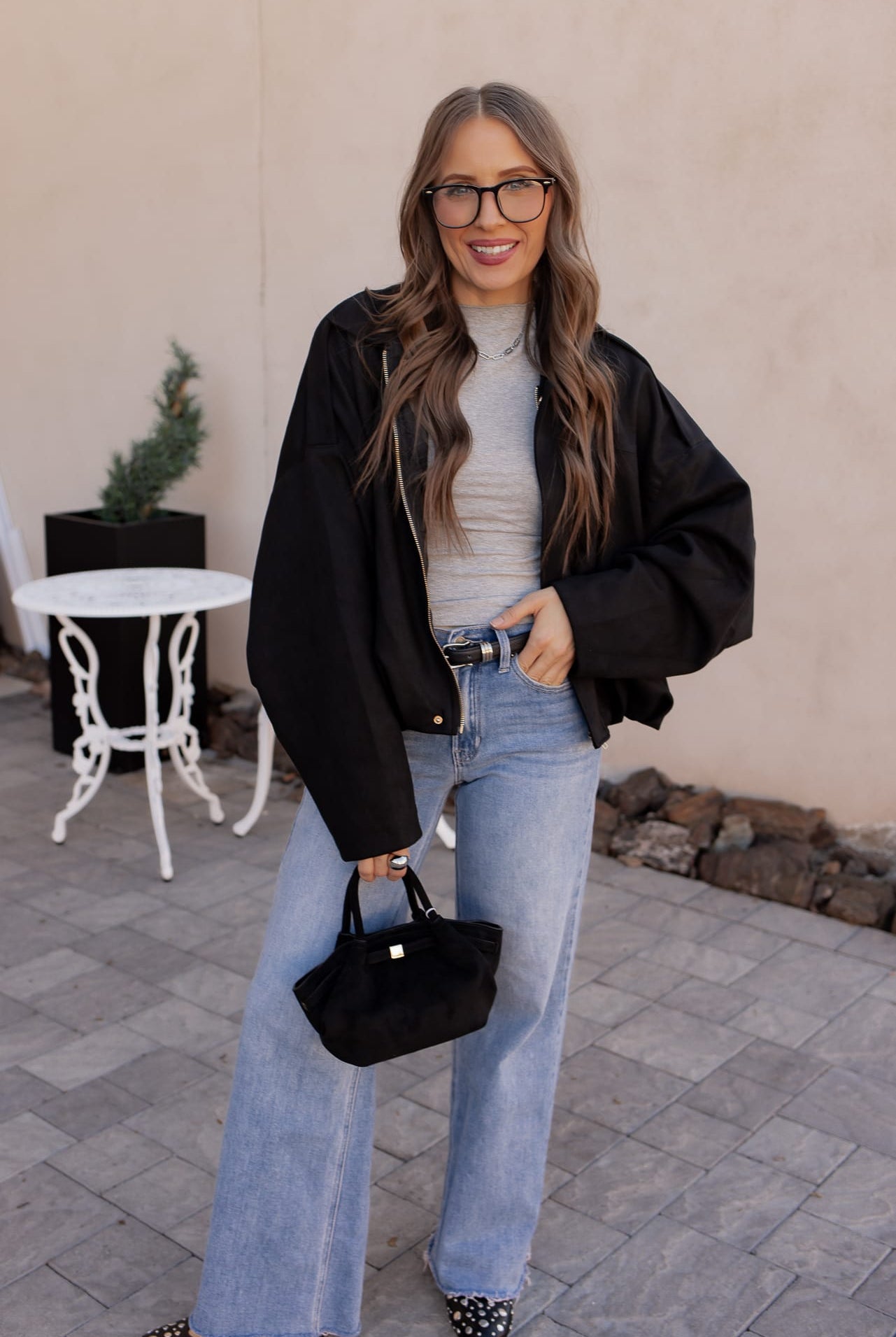 Simply Chic Luxe Suede Jacket-Jackets-Krush Kandy, Women's Online Fashion Boutique Located in Phoenix, Arizona (Scottsdale Area)