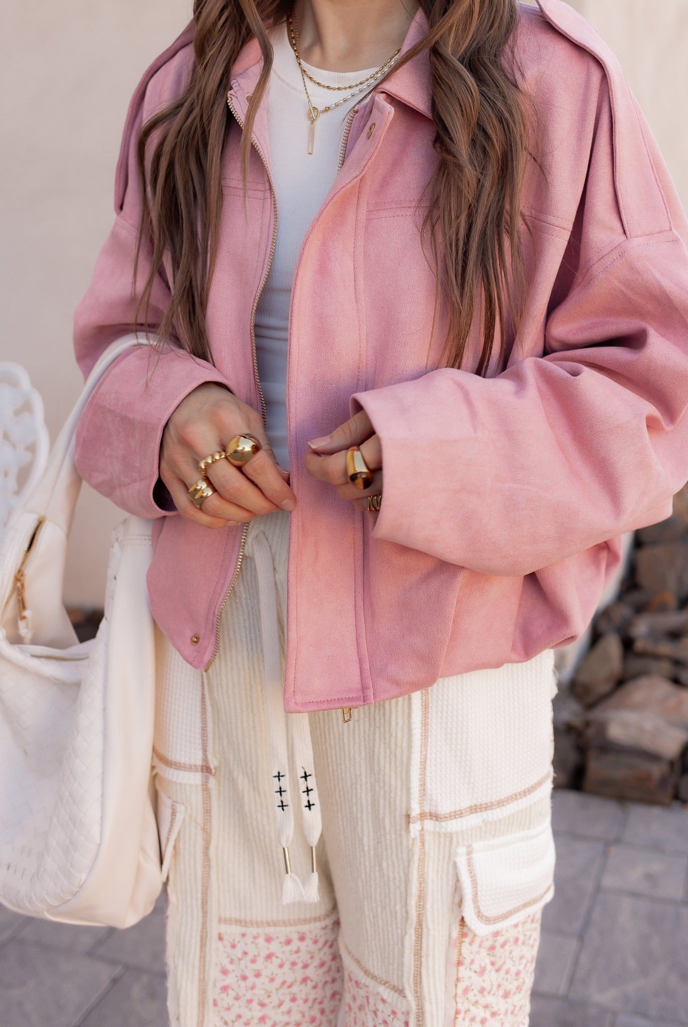 Simply Chic Luxe Suede Jacket-Jackets-Krush Kandy, Women's Online Fashion Boutique Located in Phoenix, Arizona (Scottsdale Area)