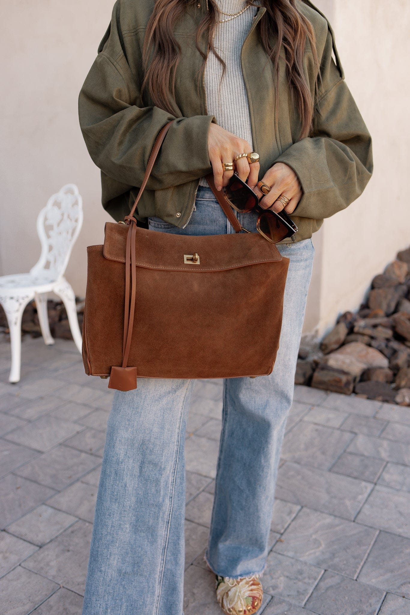 Simply Chic Luxe Suede Jacket-Jackets-Krush Kandy, Women's Online Fashion Boutique Located in Phoenix, Arizona (Scottsdale Area)