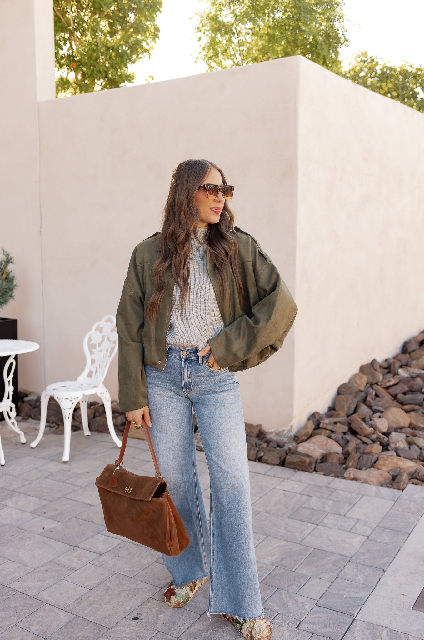 Genuine Suede Turn-Lock Satchel-handbags-Krush Kandy, Women's Online Fashion Boutique Located in Phoenix, Arizona (Scottsdale Area)