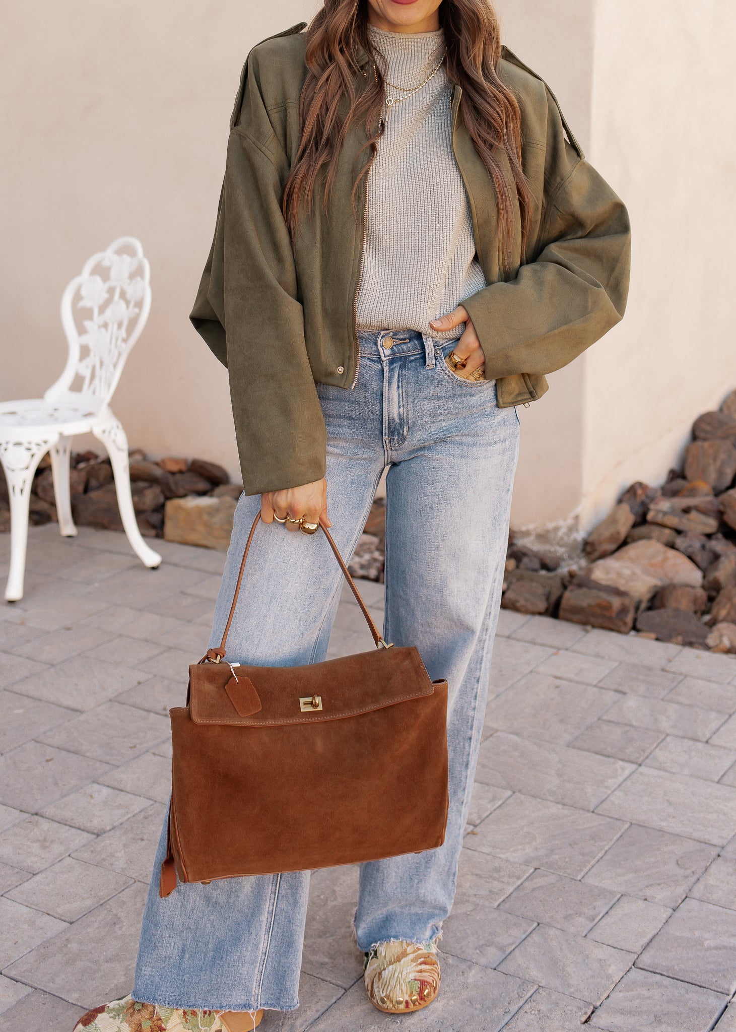 Simply Chic Luxe Suede Jacket-Jackets-Krush Kandy, Women's Online Fashion Boutique Located in Phoenix, Arizona (Scottsdale Area)