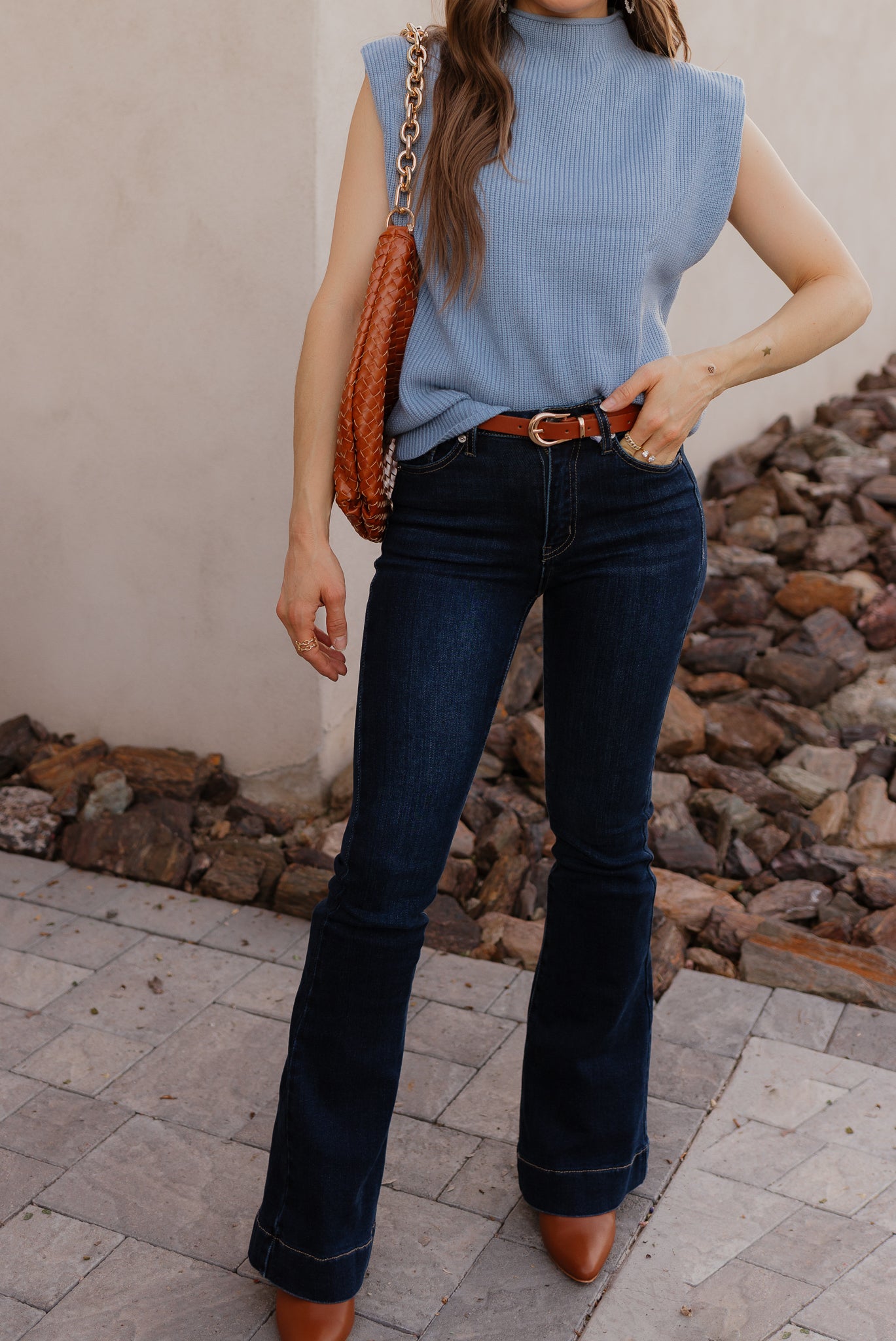 Lunet Sleeveless Sweater-Tops-Krush Kandy, Women's Online Fashion Boutique Located in Phoenix, Arizona (Scottsdale Area)