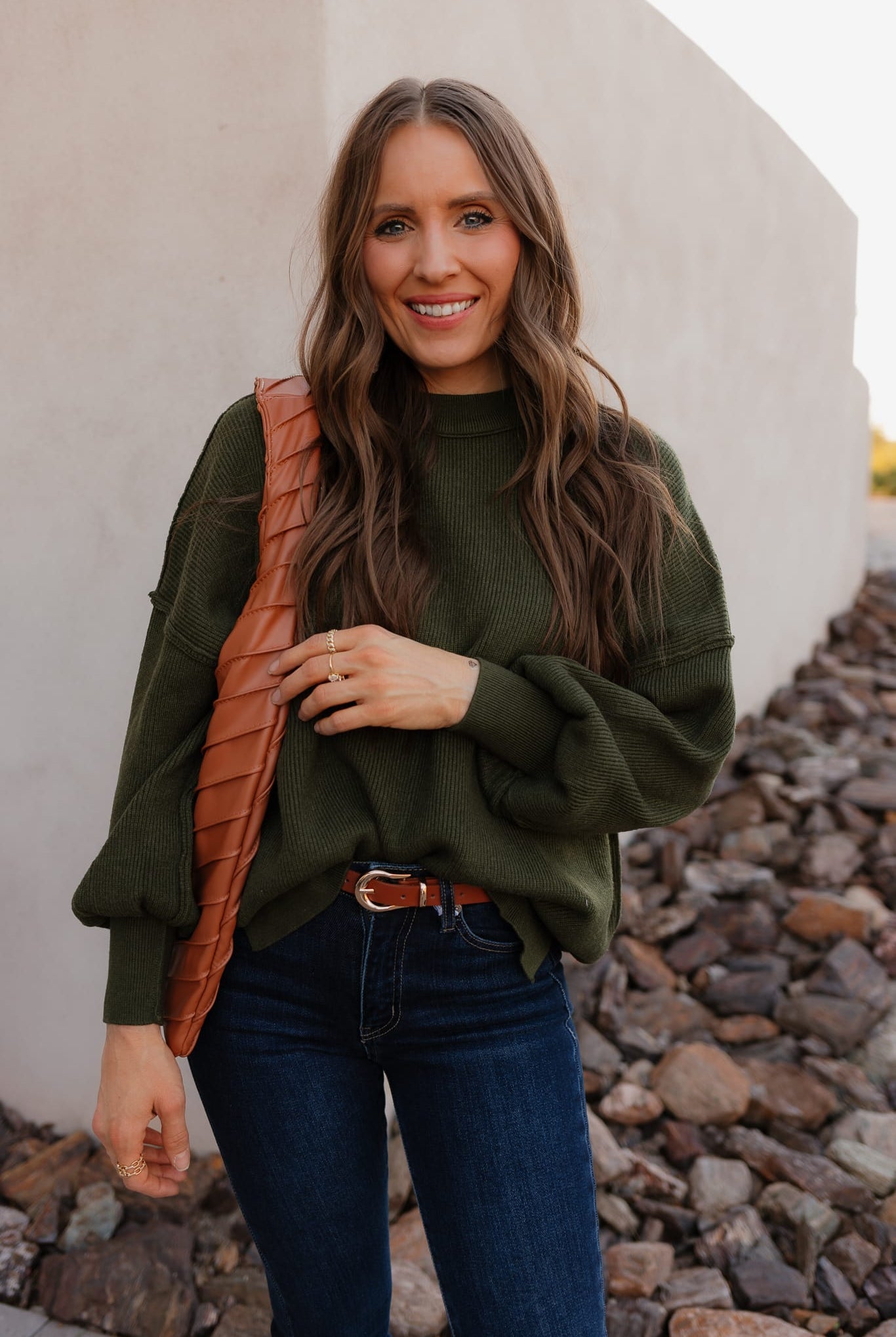 Luxe Viscose Cozy Comfort Side Slit Sweater-Sweaters-Krush Kandy, Women's Online Fashion Boutique Located in Phoenix, Arizona (Scottsdale Area)