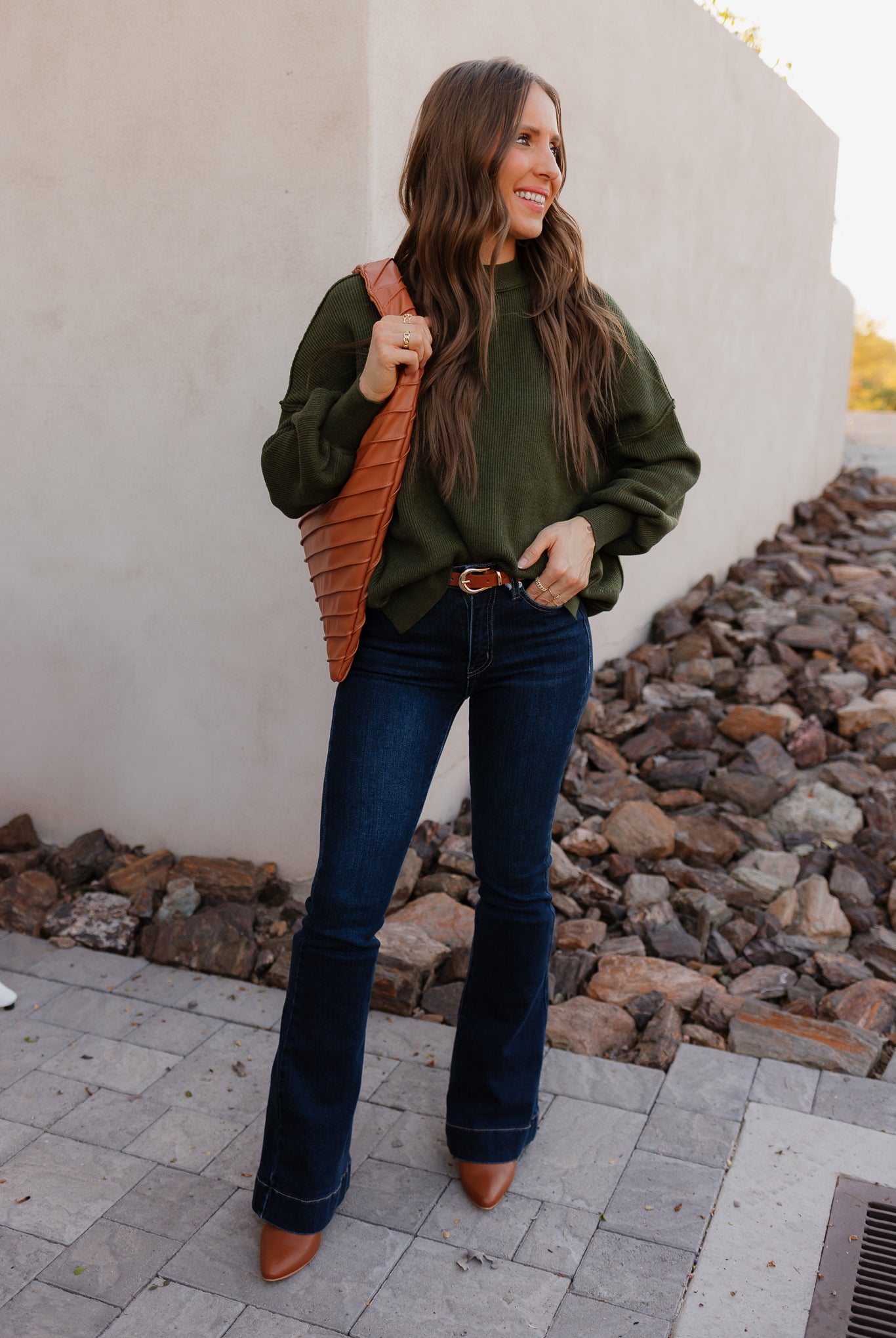 Luxe Viscose Cozy Comfort Side Slit Sweater-Sweaters-Krush Kandy, Women's Online Fashion Boutique Located in Phoenix, Arizona (Scottsdale Area)