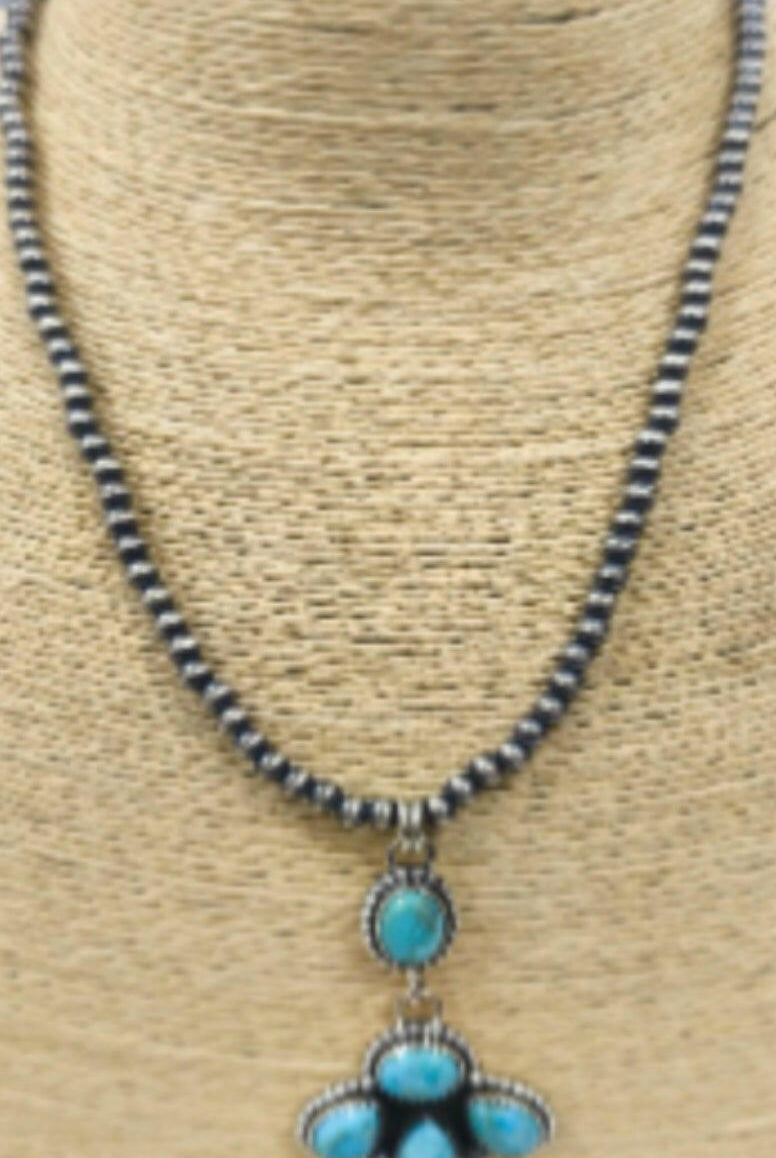 Sacred Sky Drop Dester Pearl Sterling Silver Necklace-Necklaces-Krush Kandy, Women's Online Fashion Boutique Located in Phoenix, Arizona (Scottsdale Area)