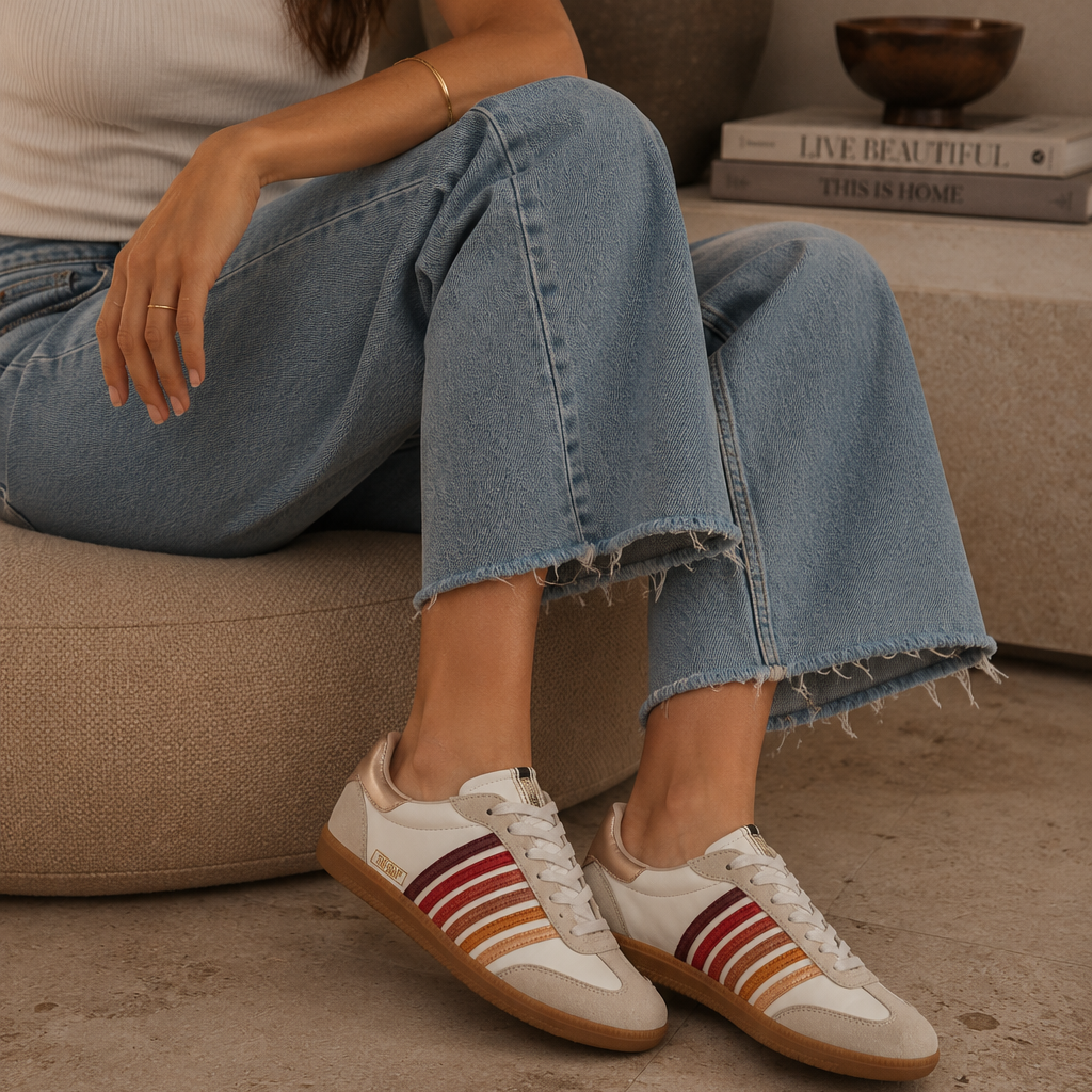 Golden Hour Stevie Stripe Sneaker