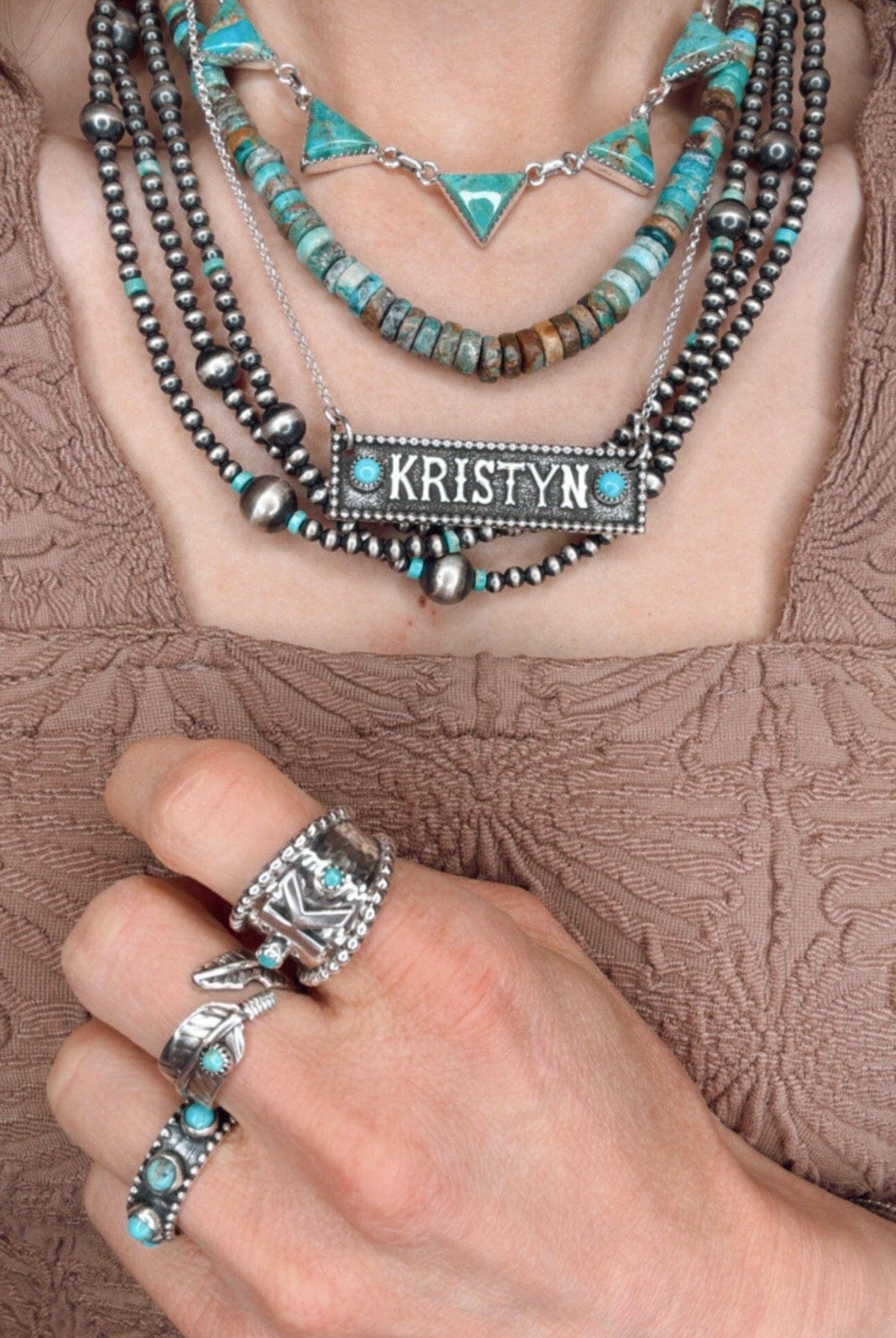 Silver Script Sterling Name Necklace MADE TO ORDER-Necklaces-Krush Kandy, Women's Online Fashion Boutique Located in Phoenix, Arizona (Scottsdale Area)